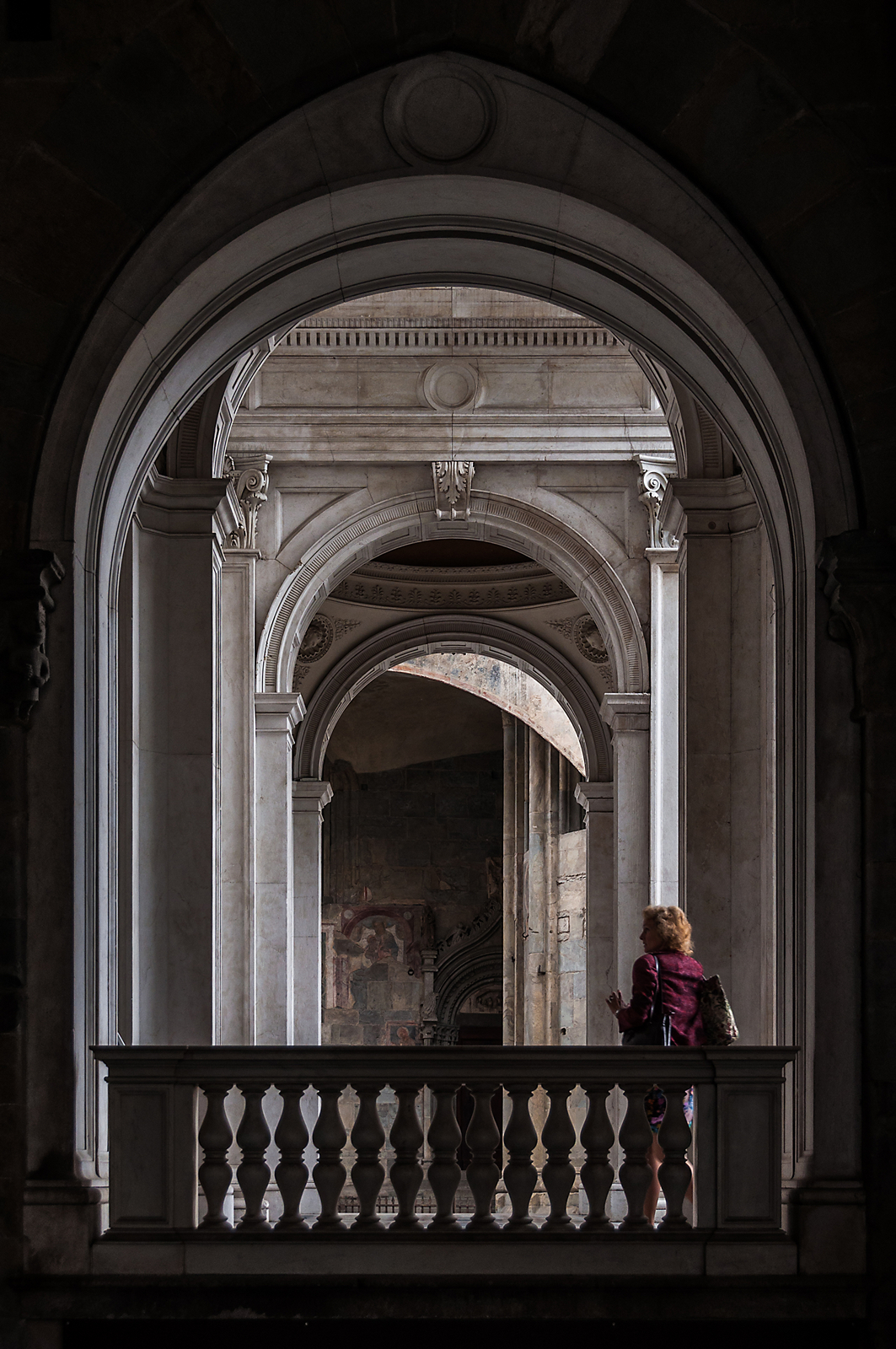 Una scenografia elaborata