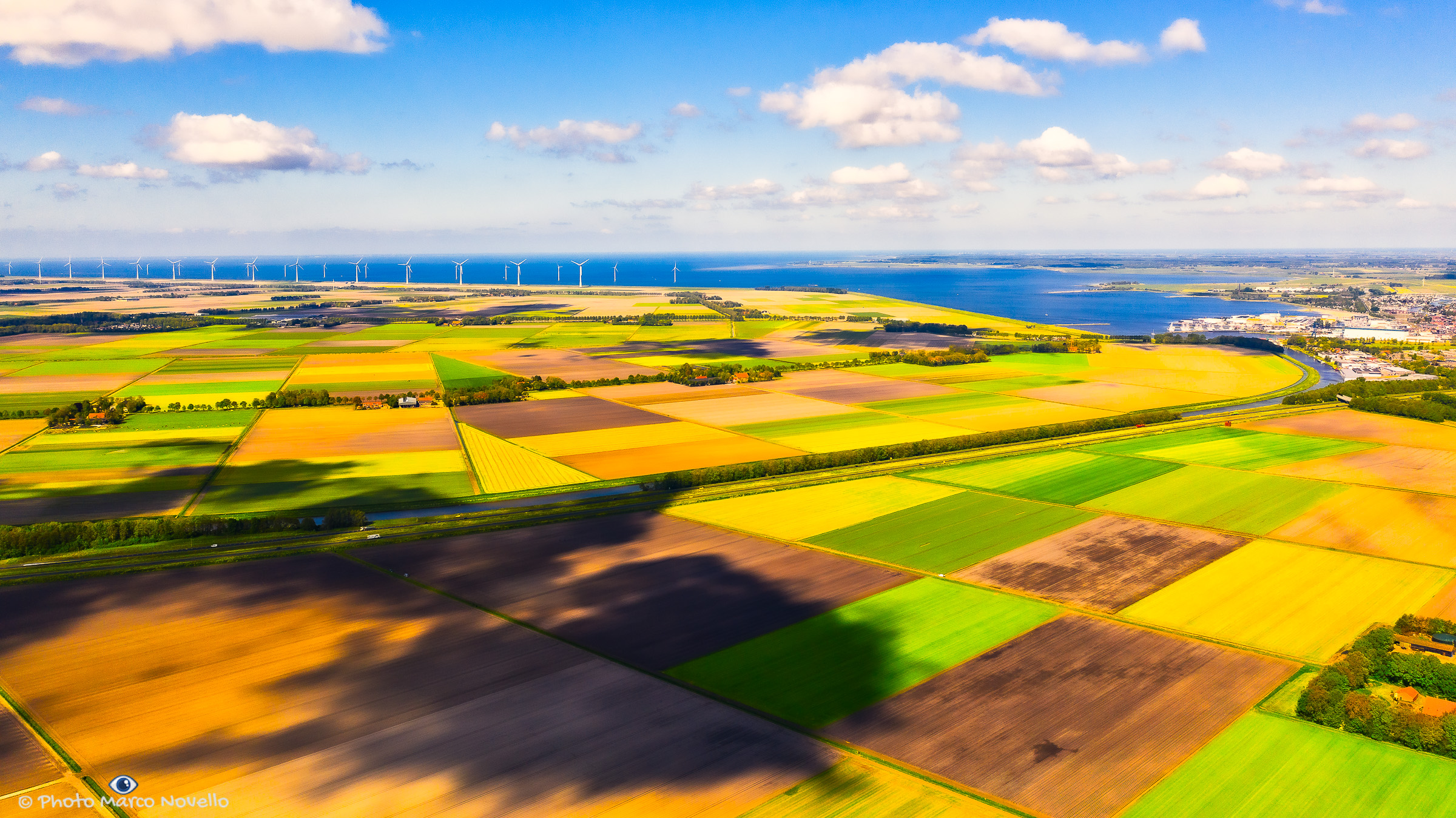 Holland from the sky...
