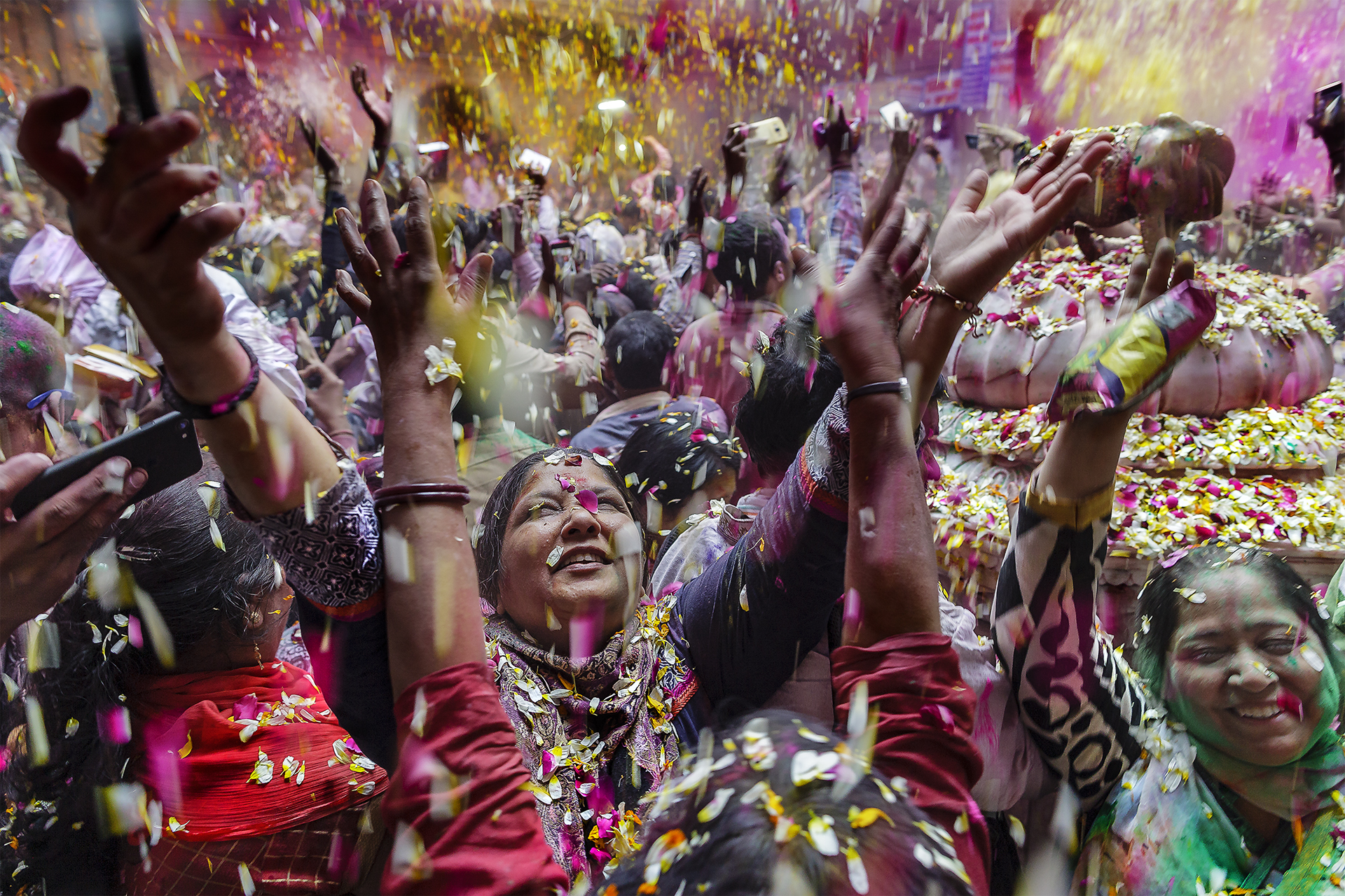 CELEBRATION OF PHOOLON WALI HOLI