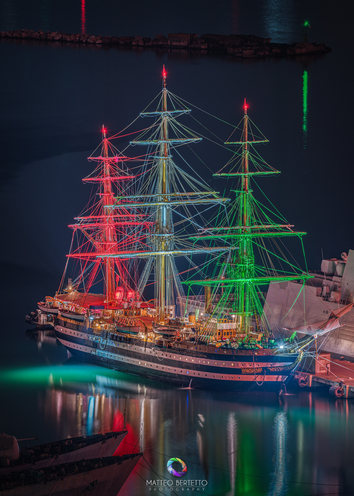 Sailing ship Amerigo Vespucci