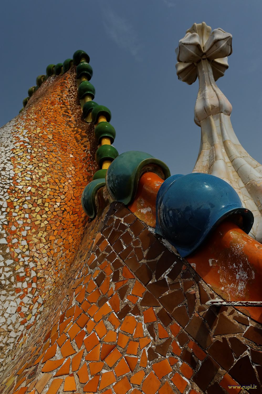 Casa Batlò - Particolare del tetto