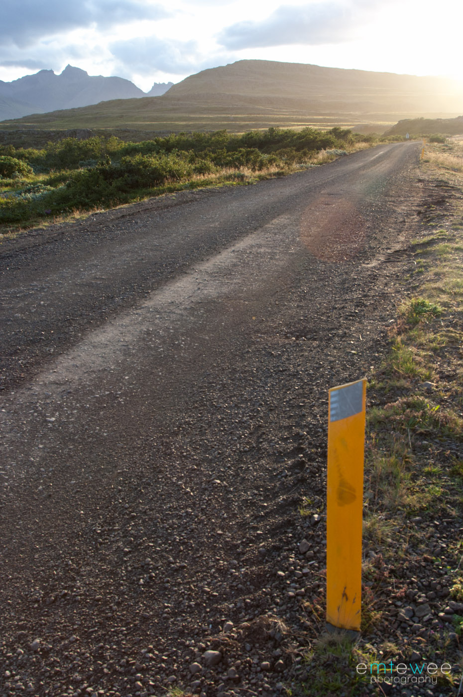 Scenario Tramonto vicino Breiddalsvik