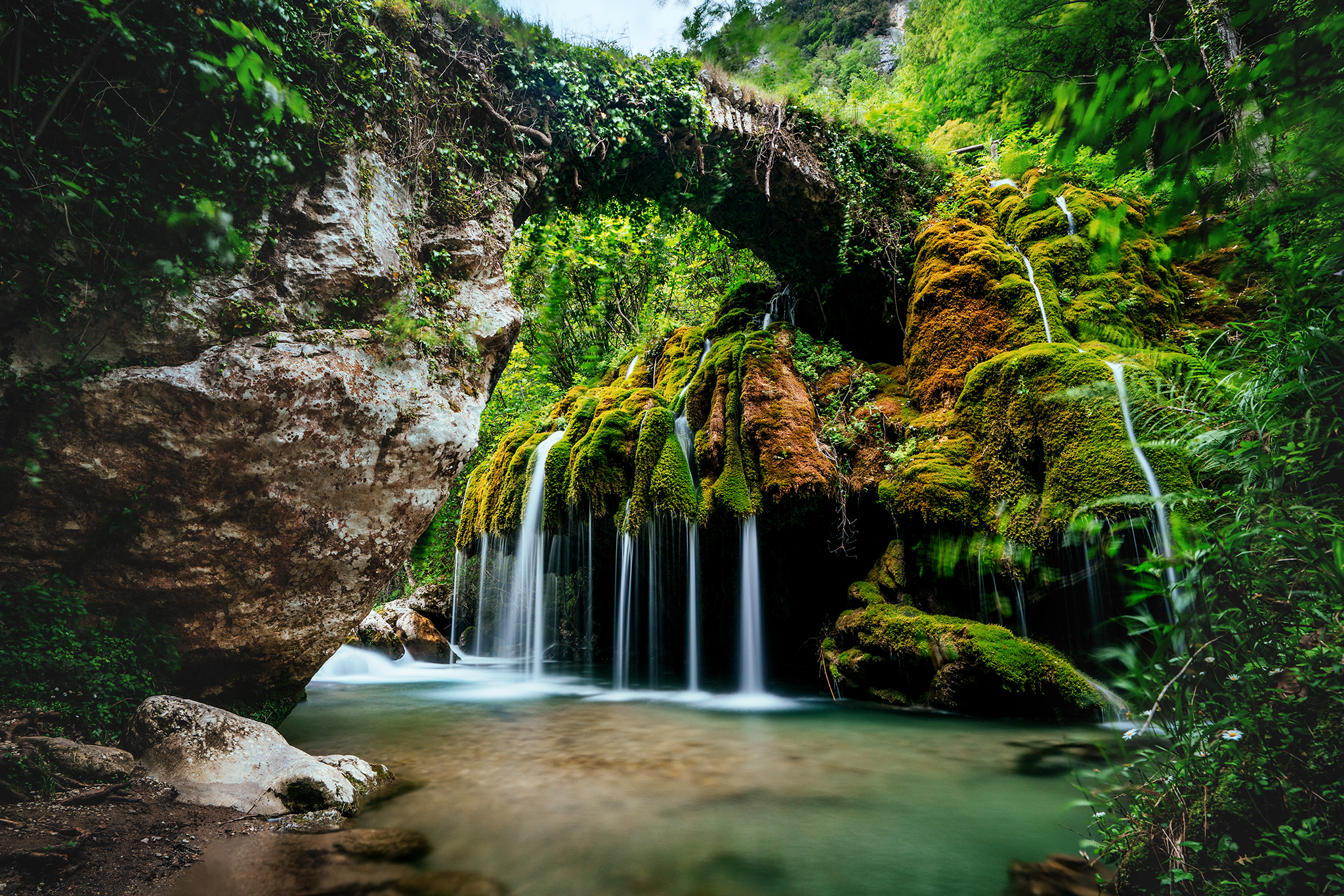 Cascata dei capelli di Venere