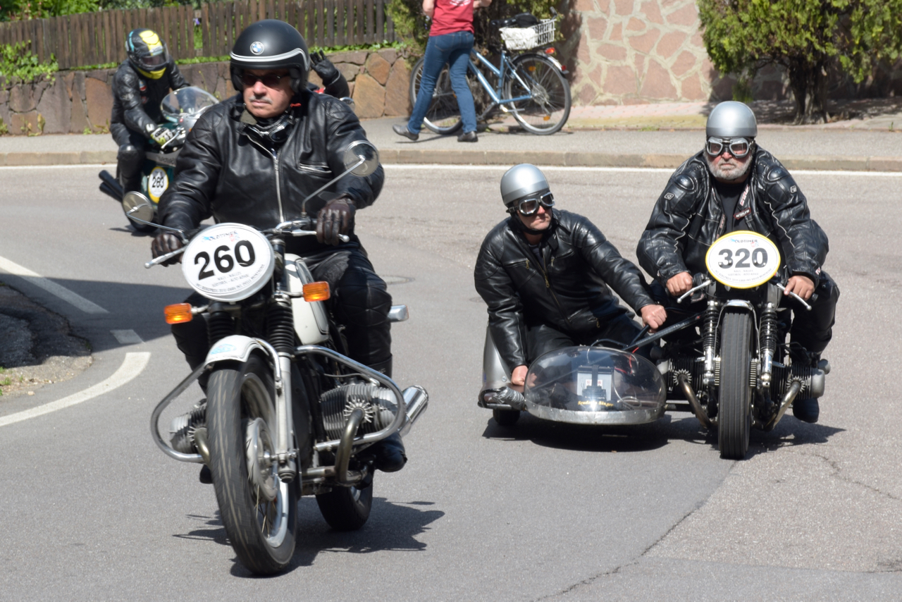 International Vintage Motorcycle Race in Nalles (BZ)