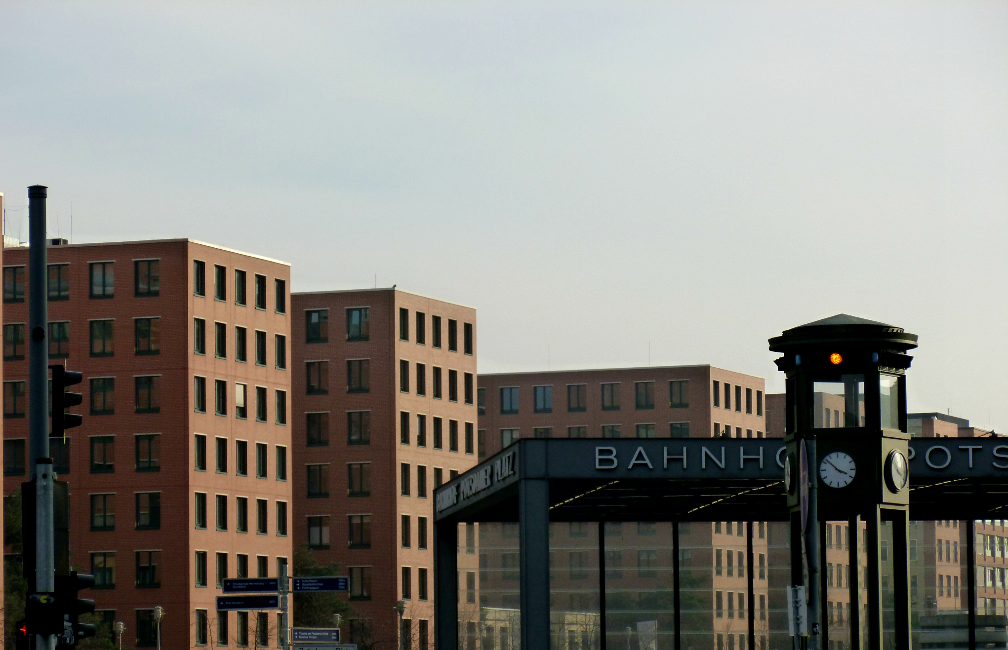 Potsdamer Platz Old and new