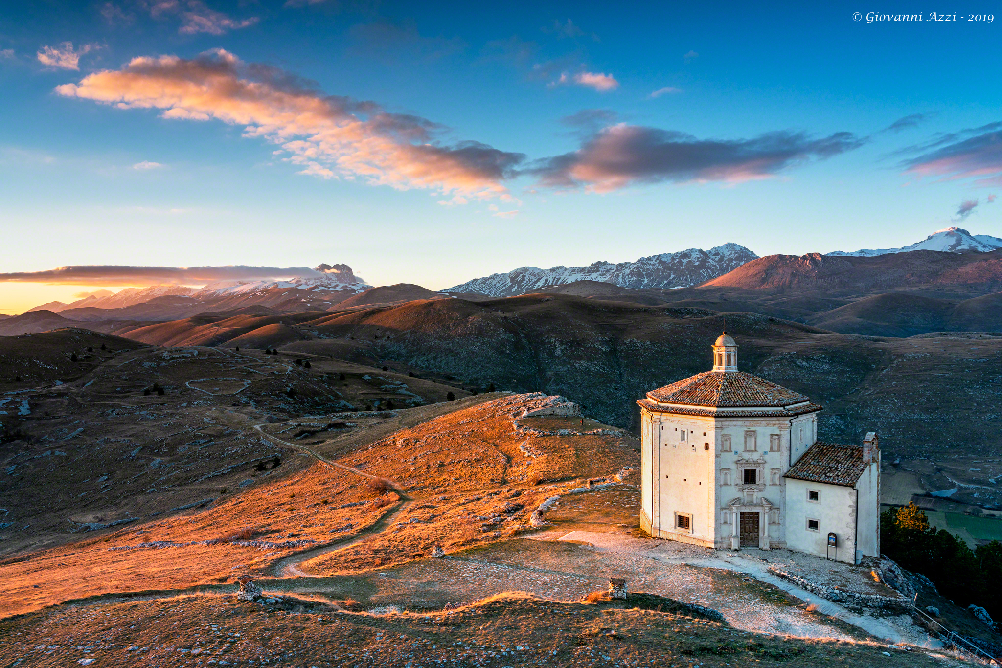 Un tramonto da Rocca Calascio