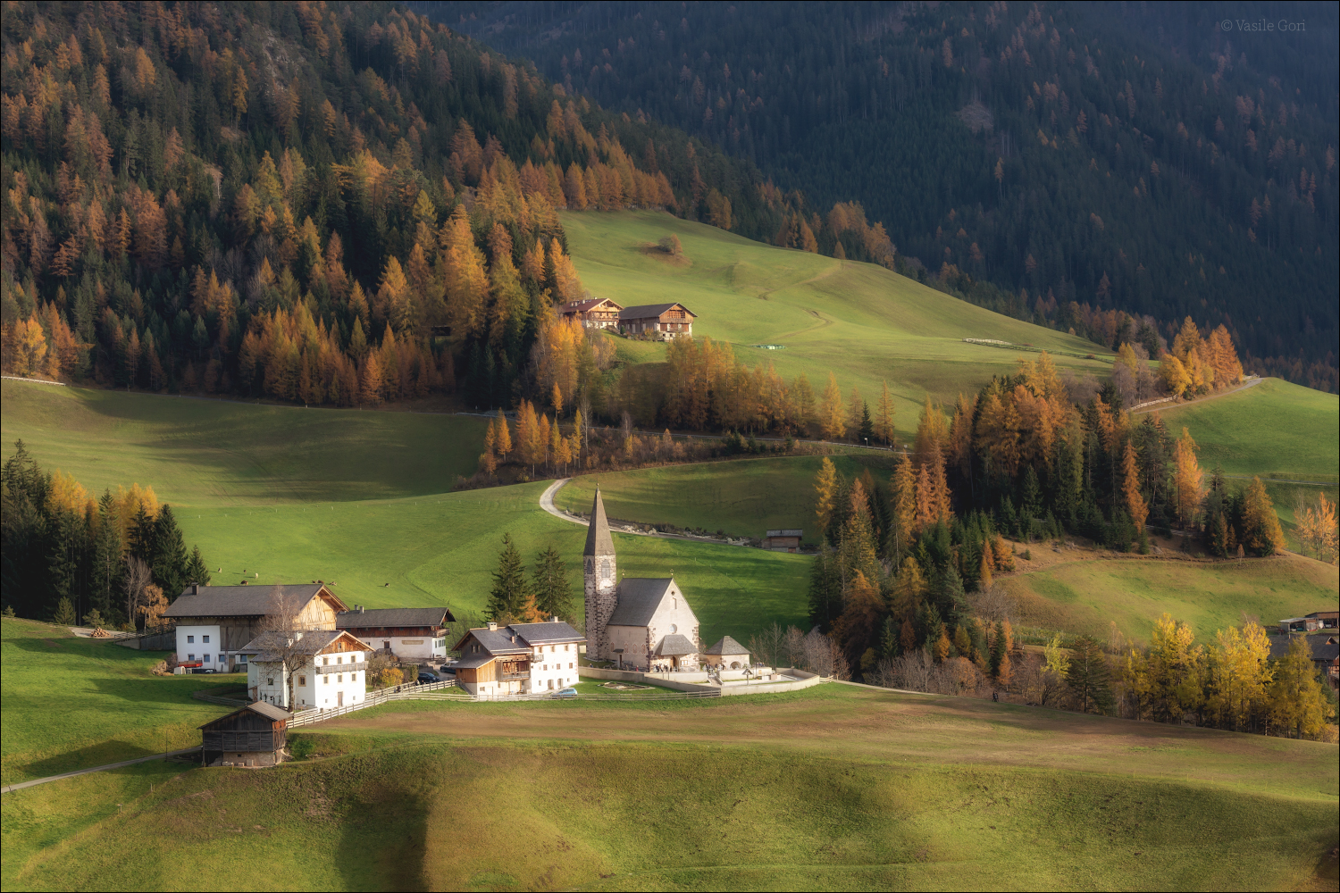 Autumn in Val di Funes