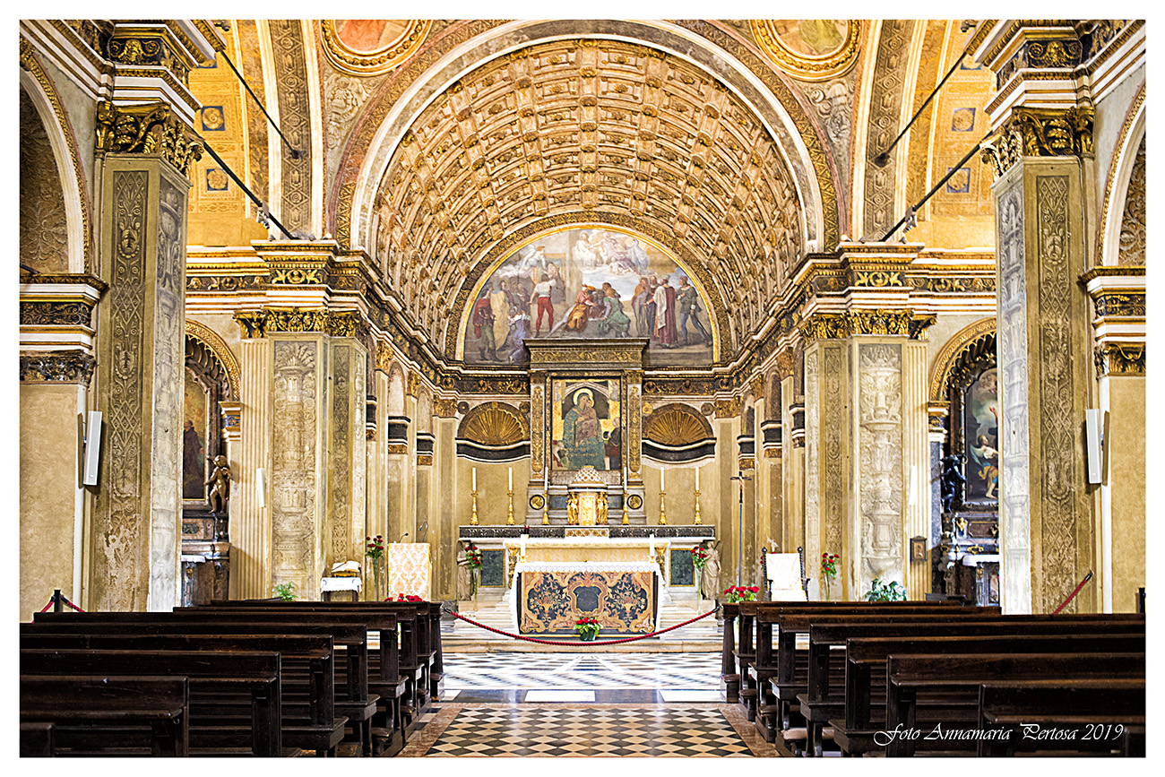 Santa Maria at San Satiro in Milan