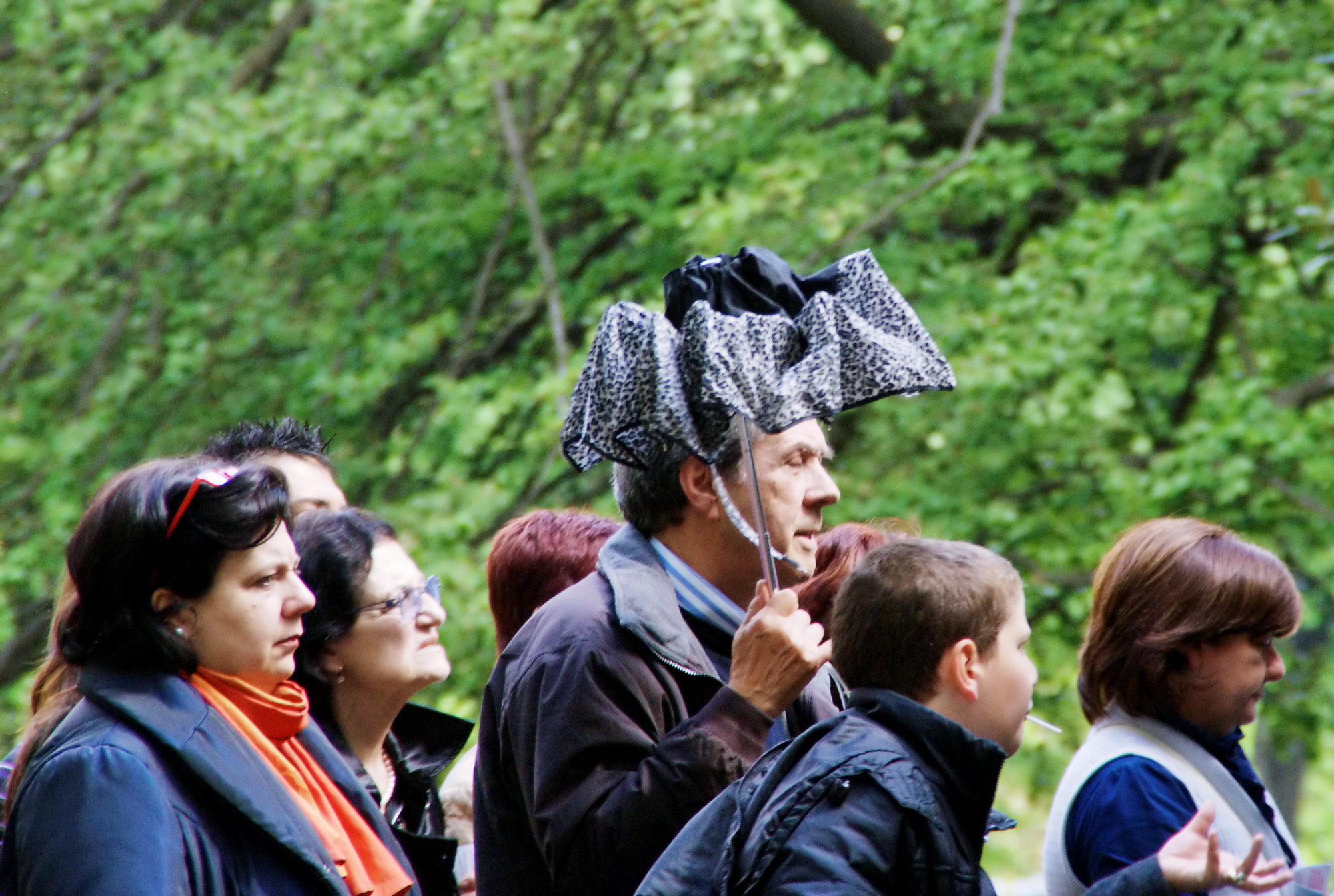 Group visiting the Holy Shroud