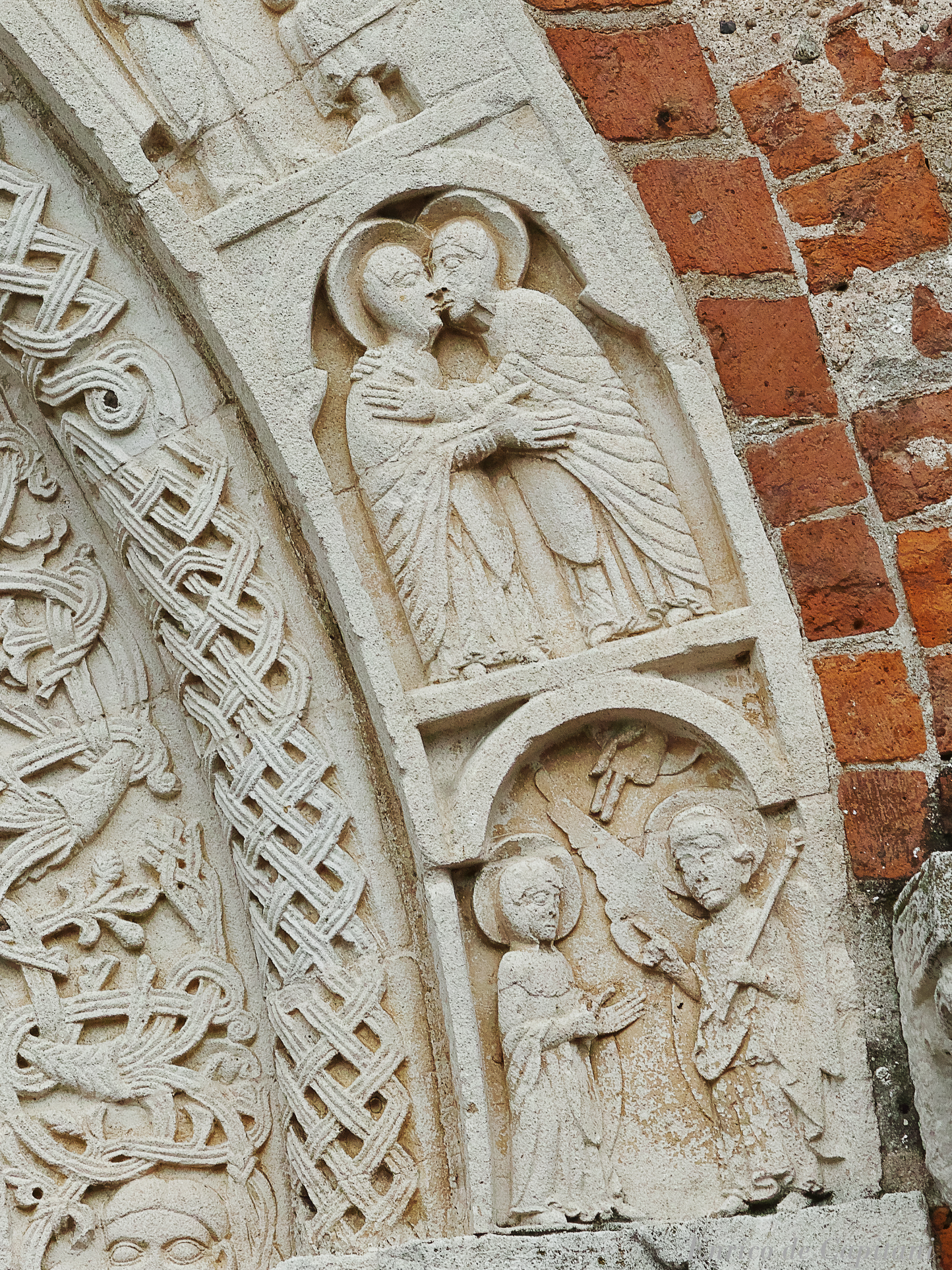 "Annunciation" and "Visitation" in Calvenzano