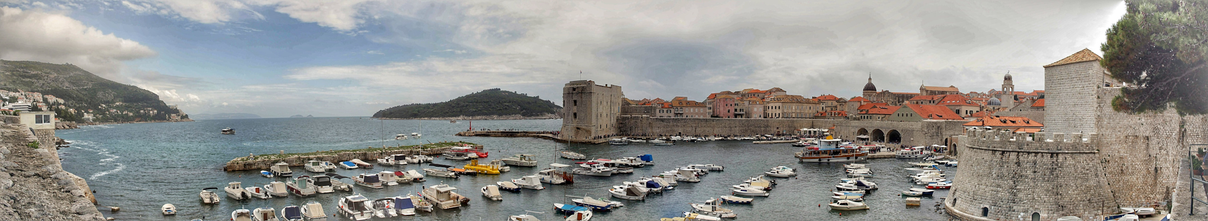 View of the Port of Dubrovnik