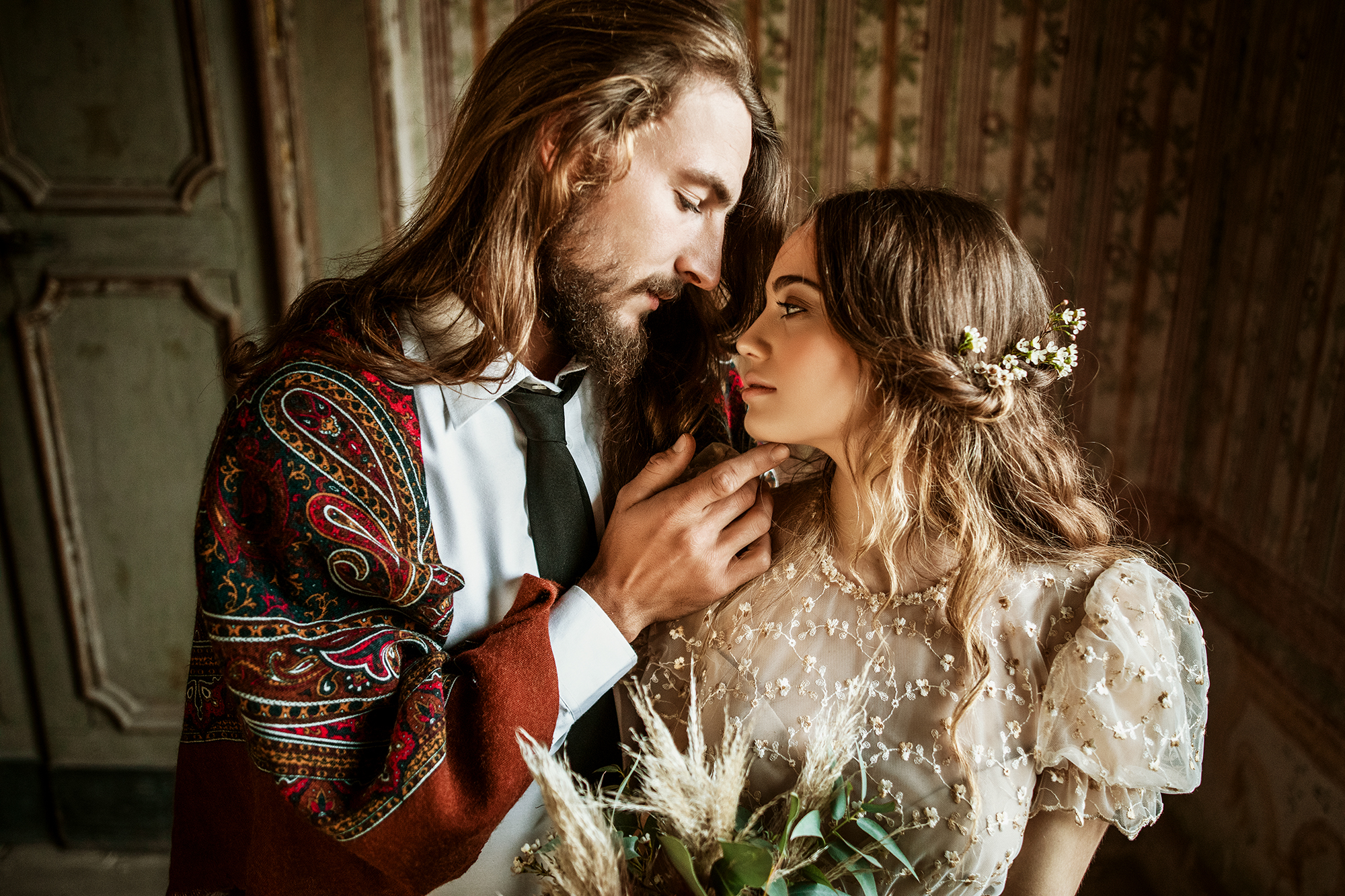 Boho chic wedding