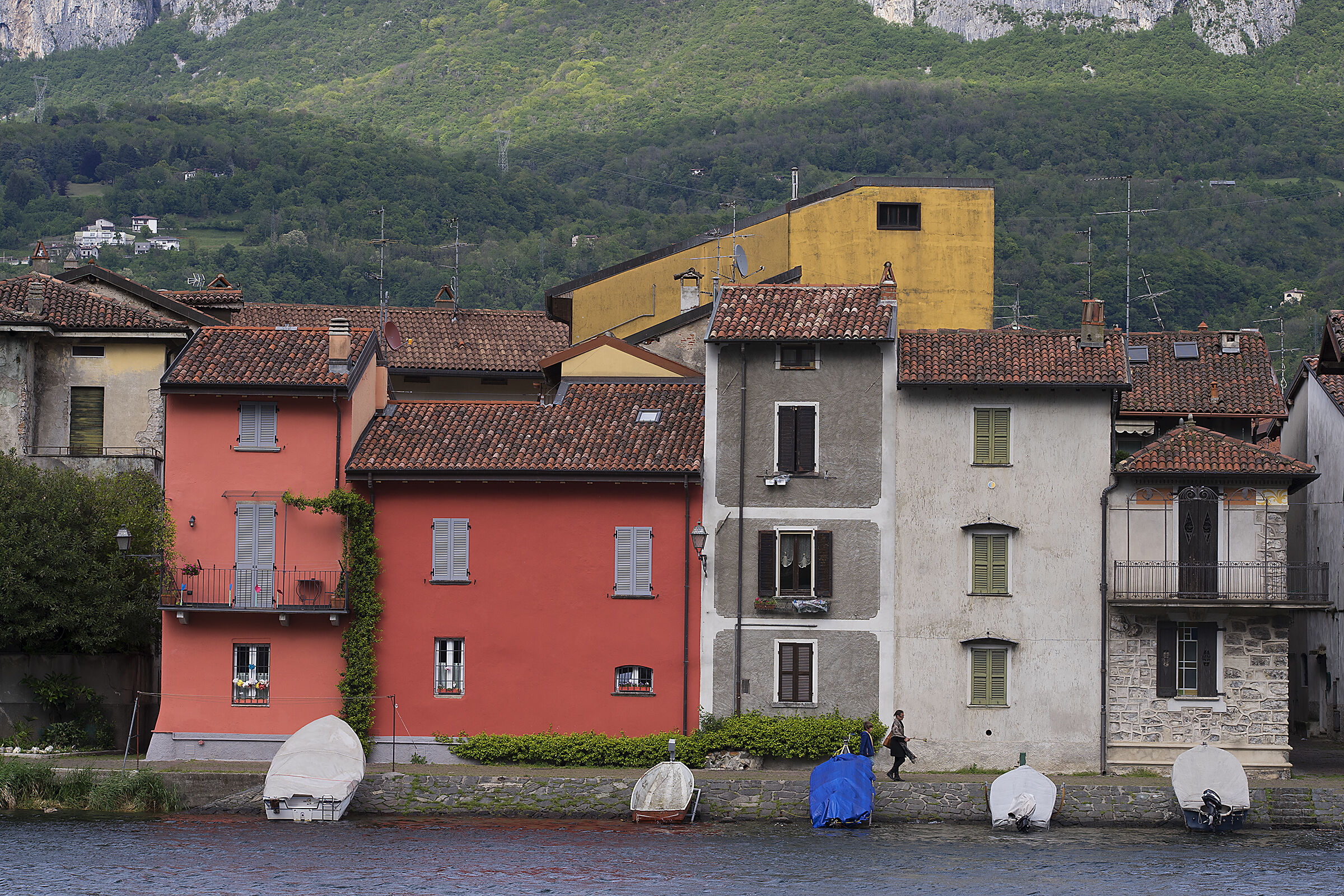 Lecco, where the lake is Adda...
