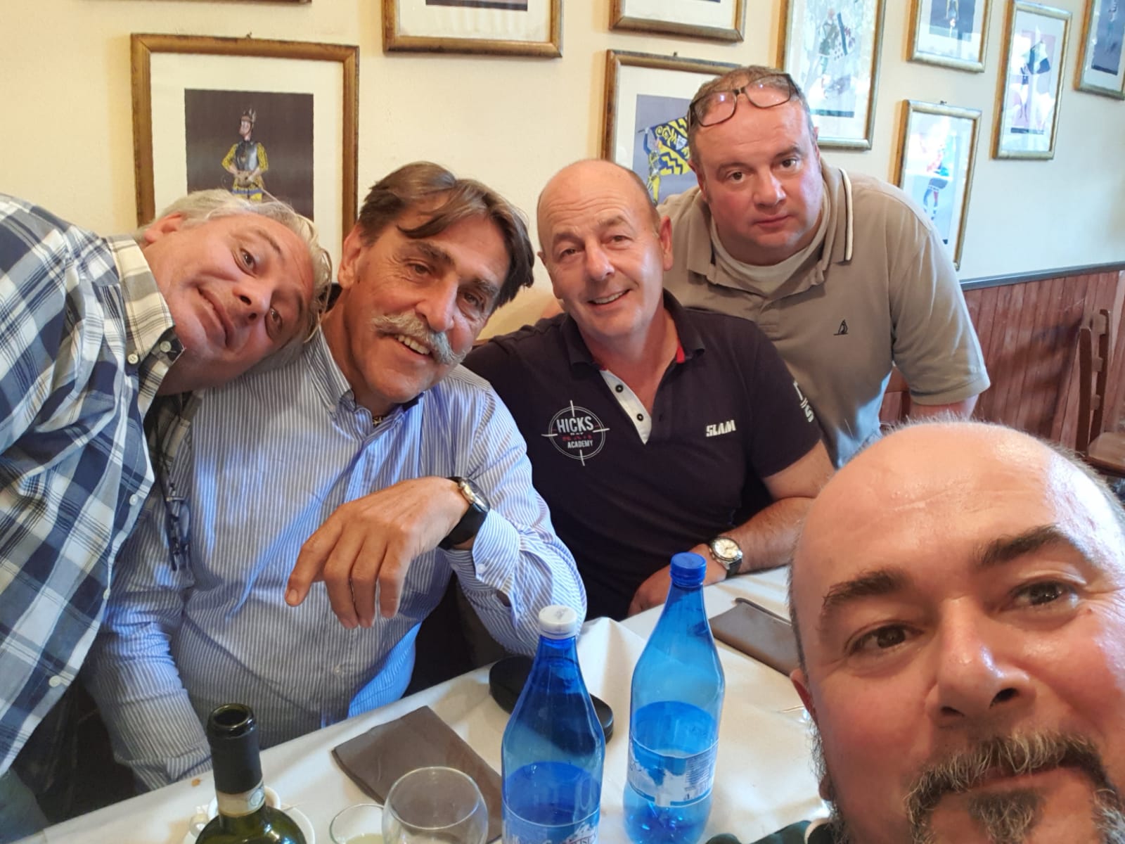 Raduno    pochi ma tanti juzini a Siena