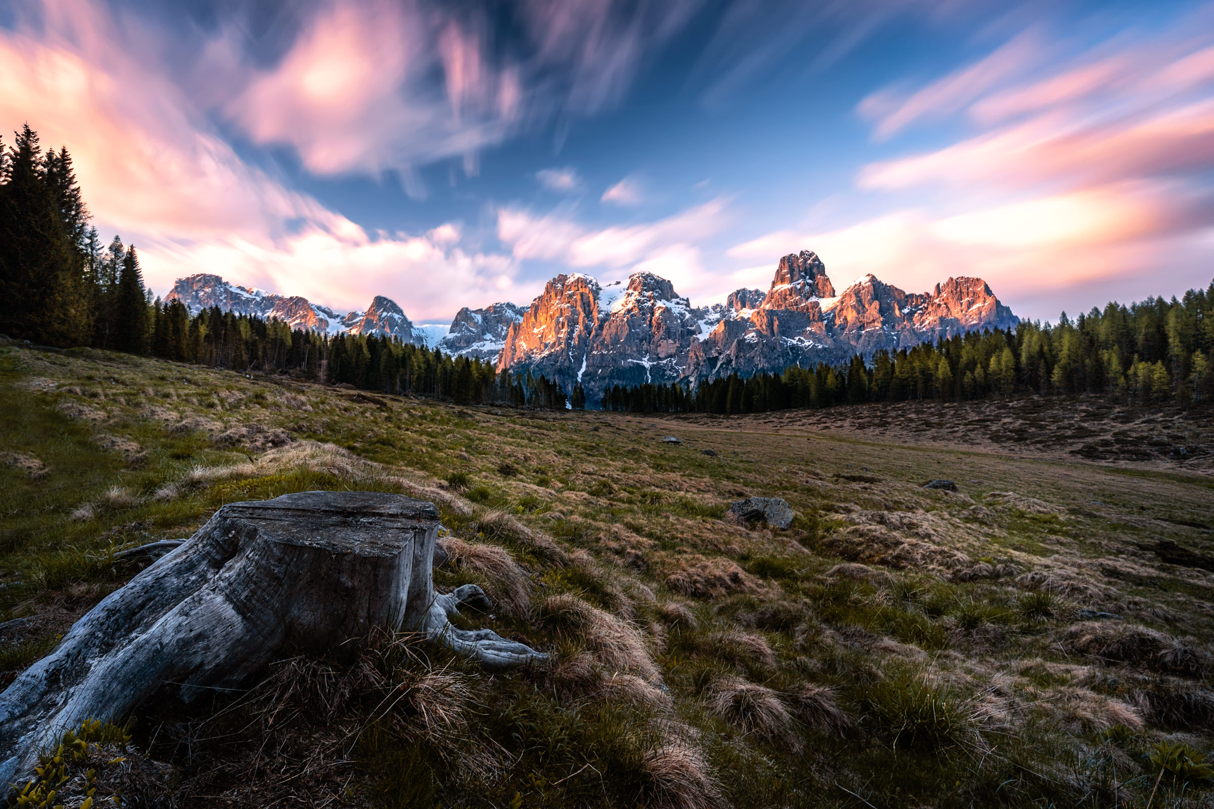 Tramonto dolomitico