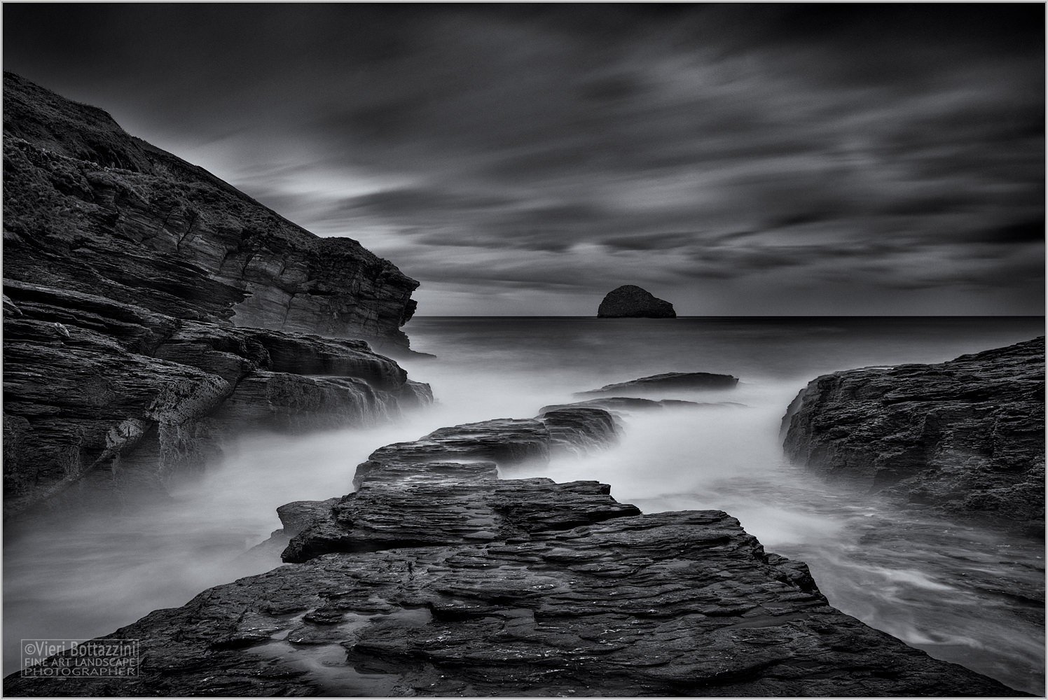 Trebarwith Strand, Cornovaglia, in B&N