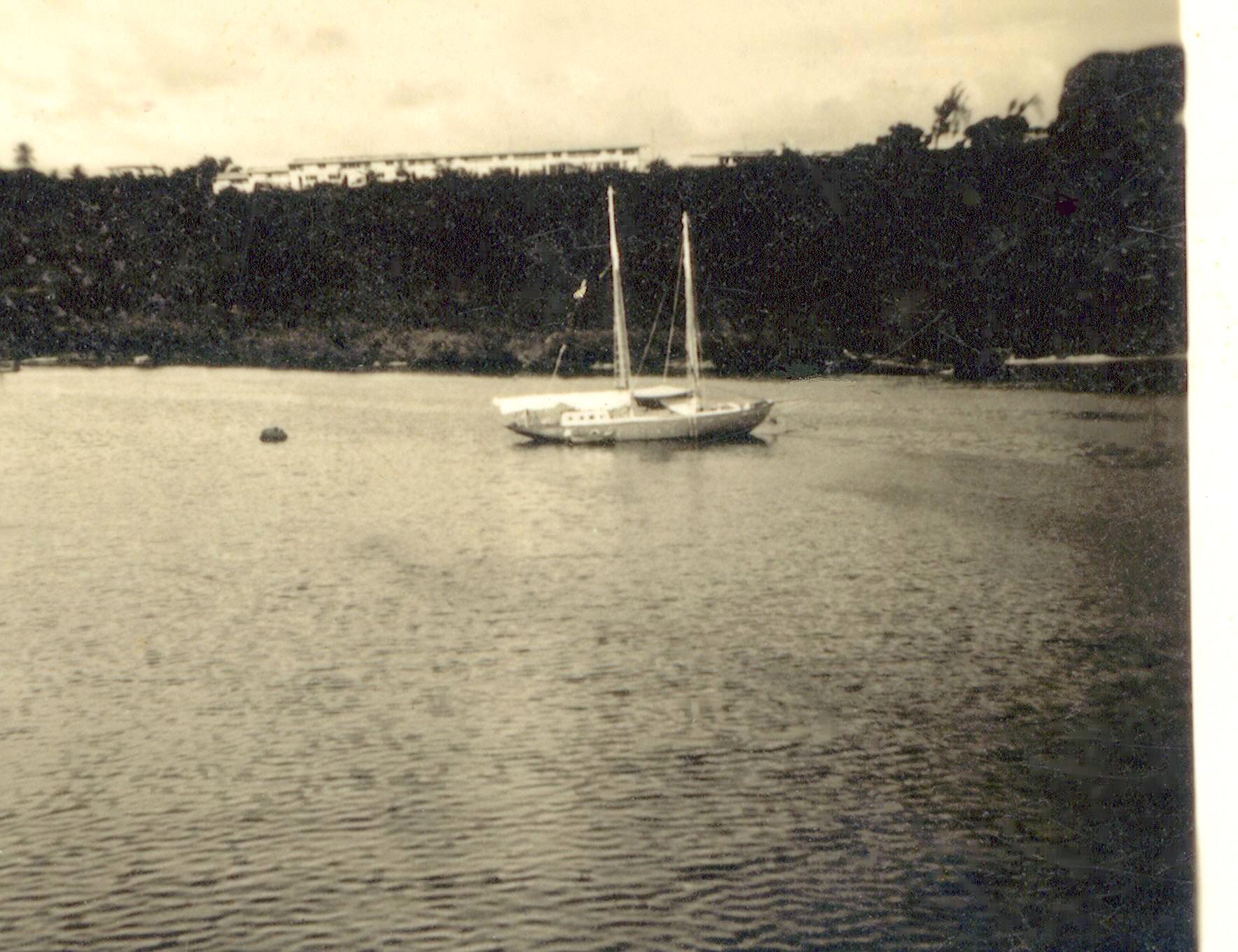 Isola di Guadalupe anno 1958 vista dalla nave irpinia