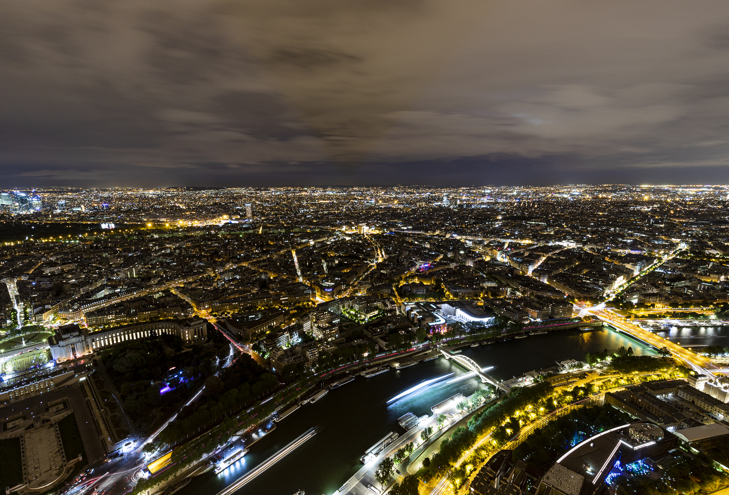 Paris from the top of the tower