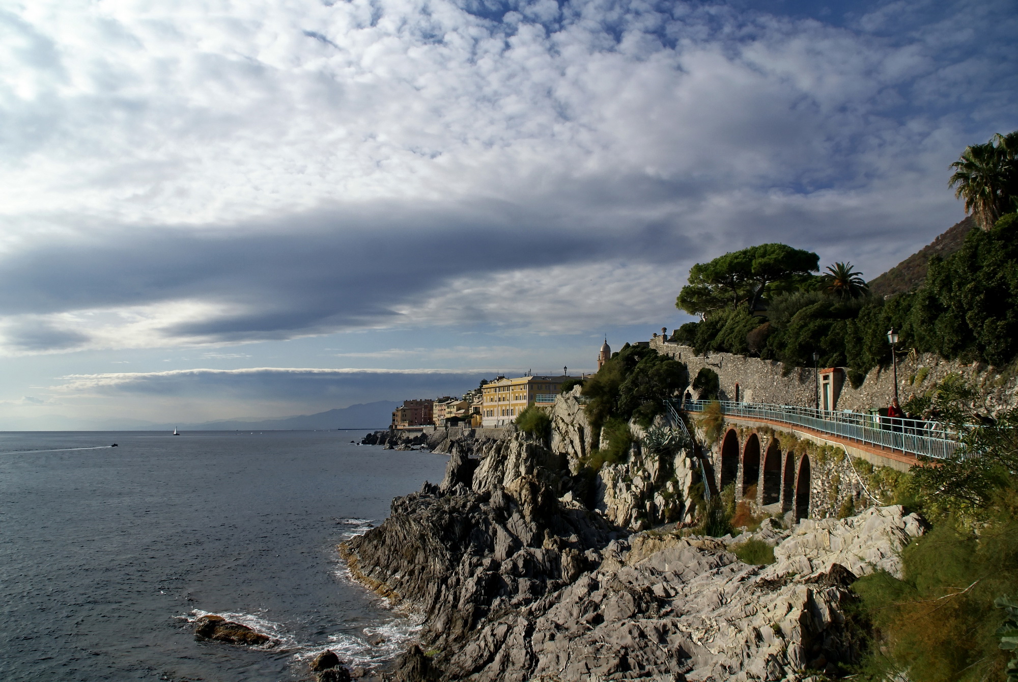 Promenade Anita Garibaldi, Genova-Nervi