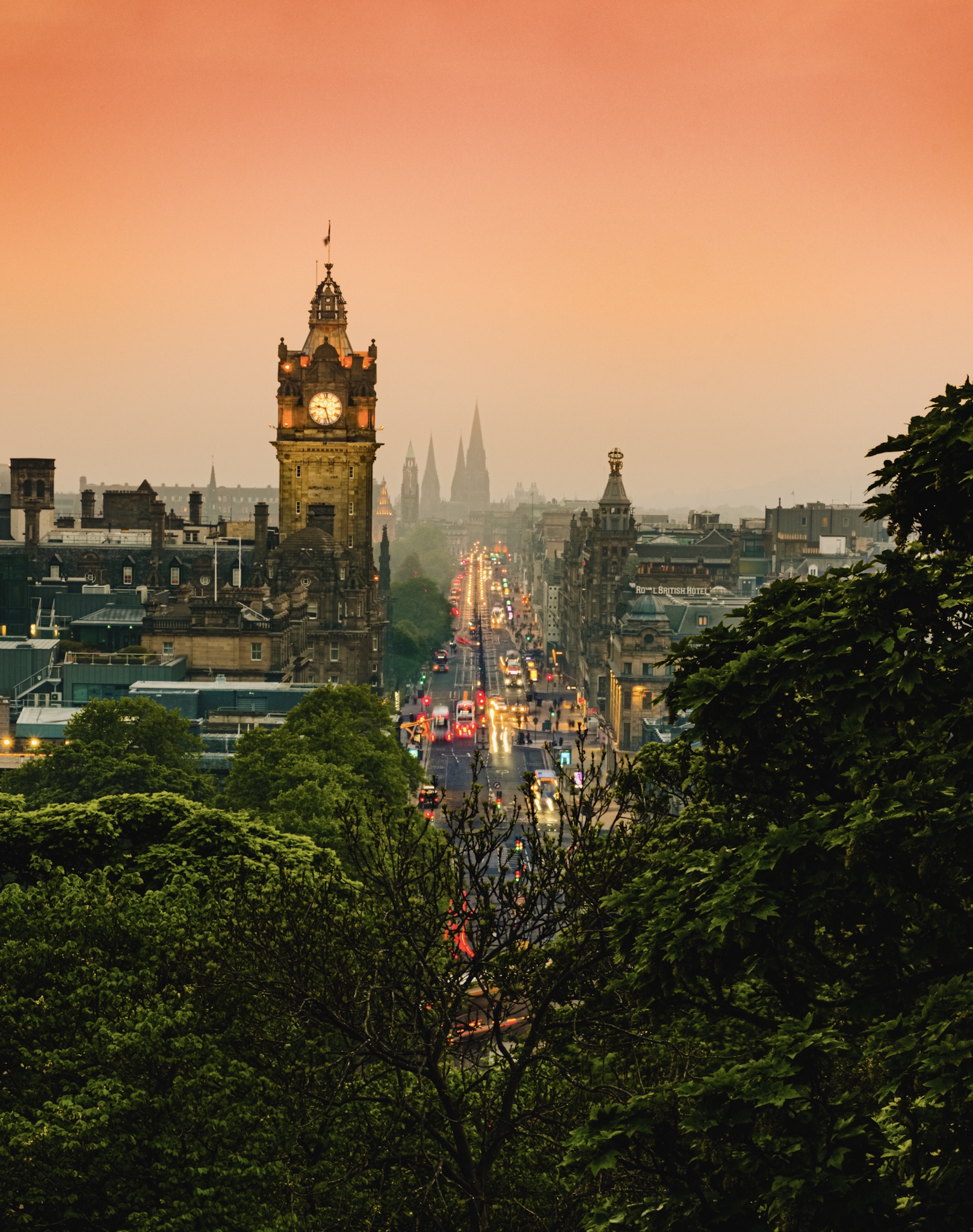 Princess Street Sunset