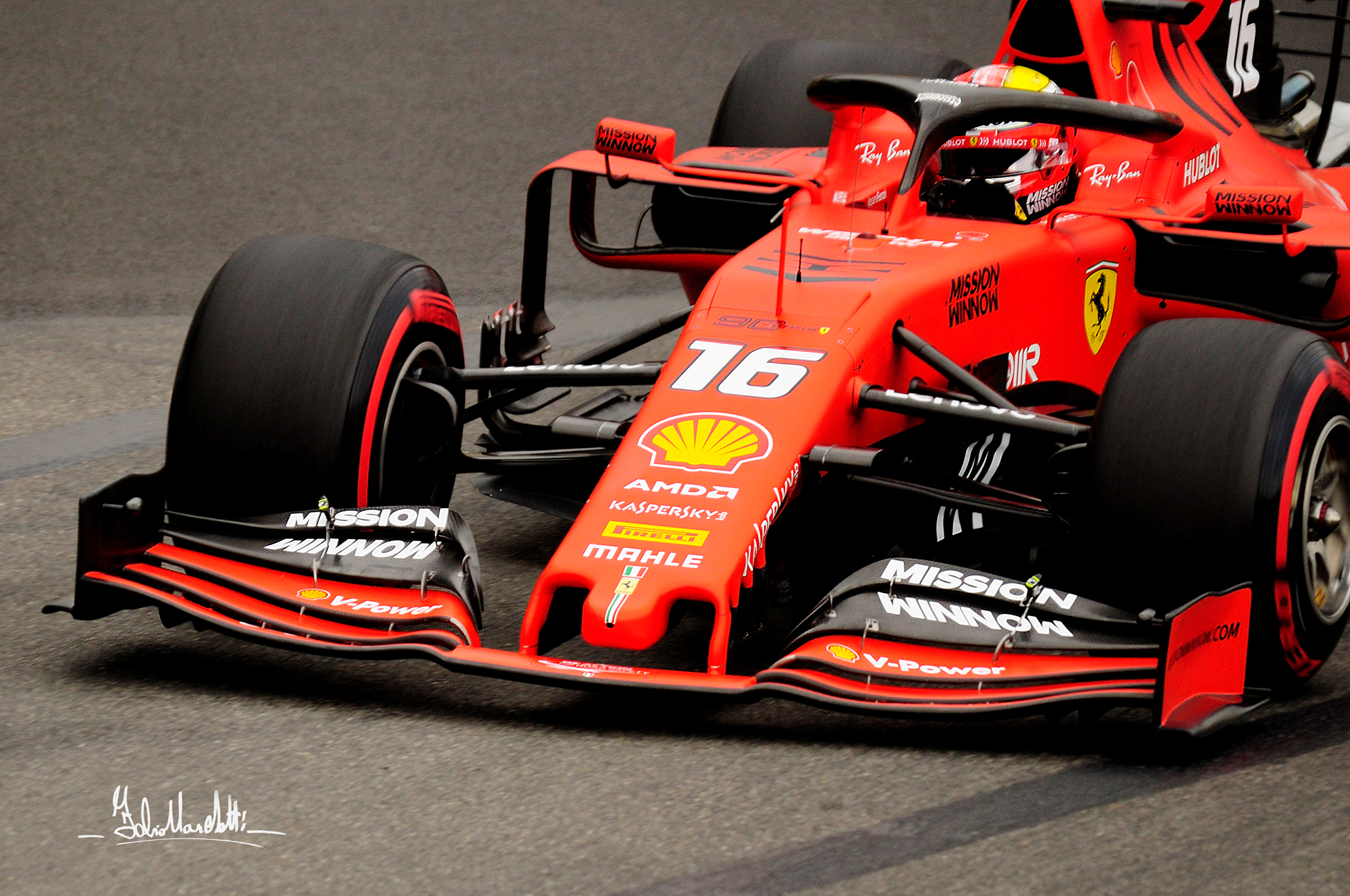 Charles Leclerc Chicane Swimming pools