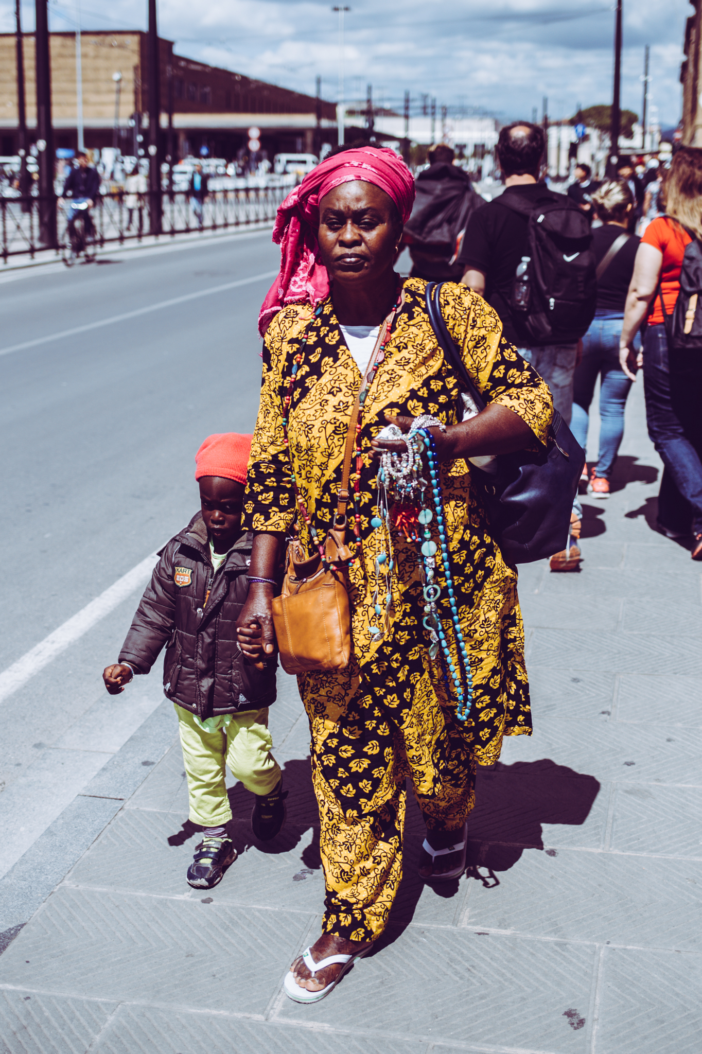 The protection of a mother