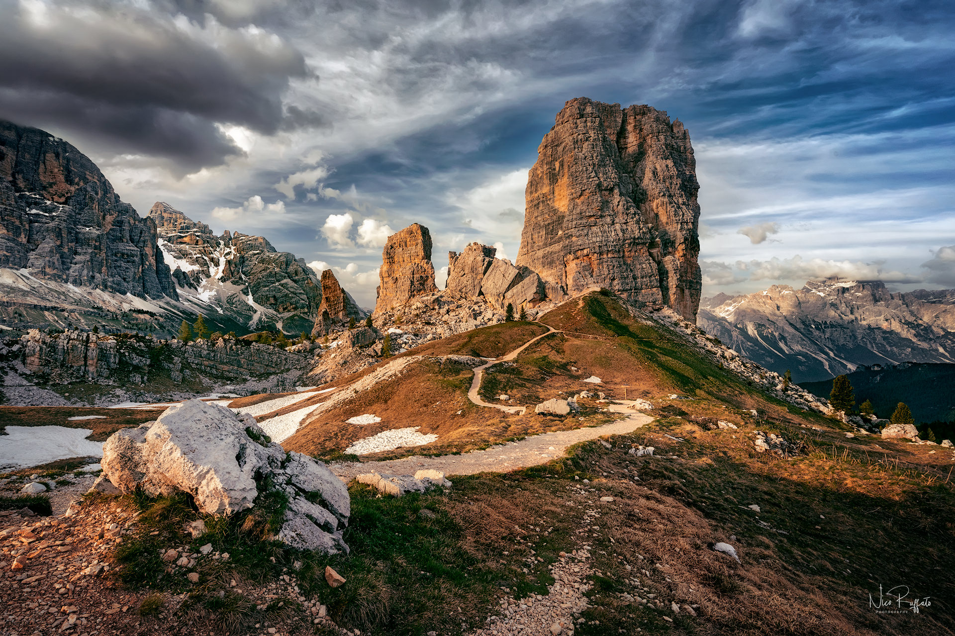Cartolina dalle Cinque Torri