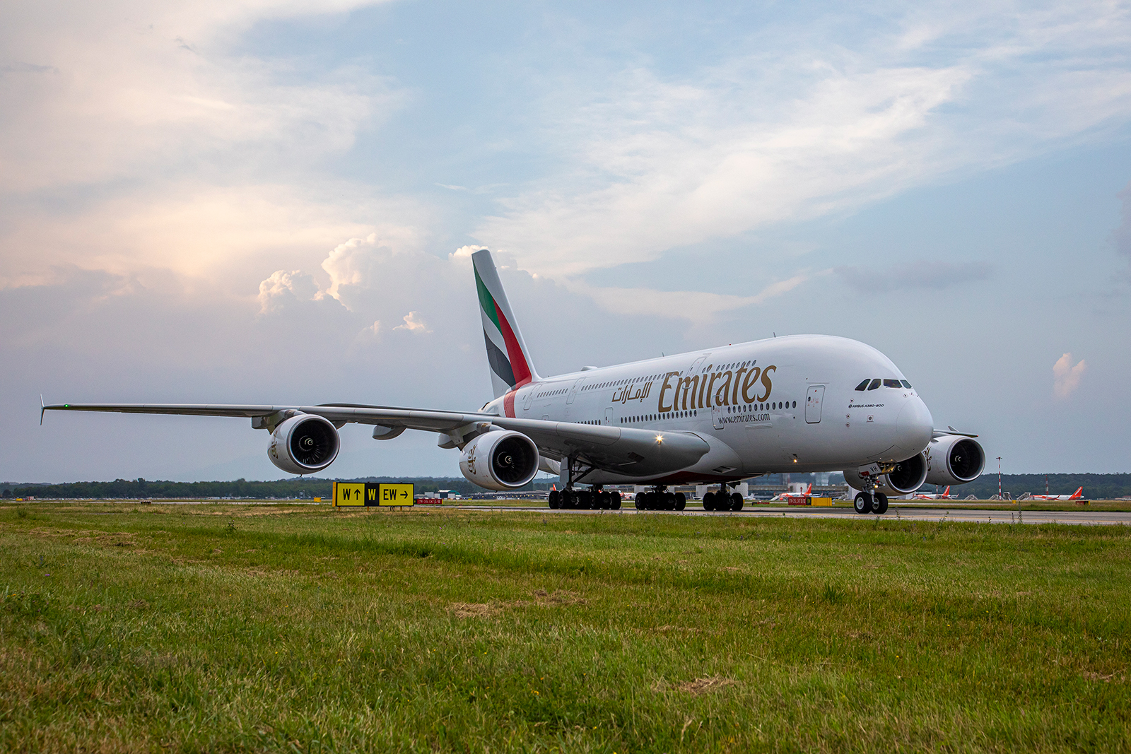 a380 Emirates al tramobto