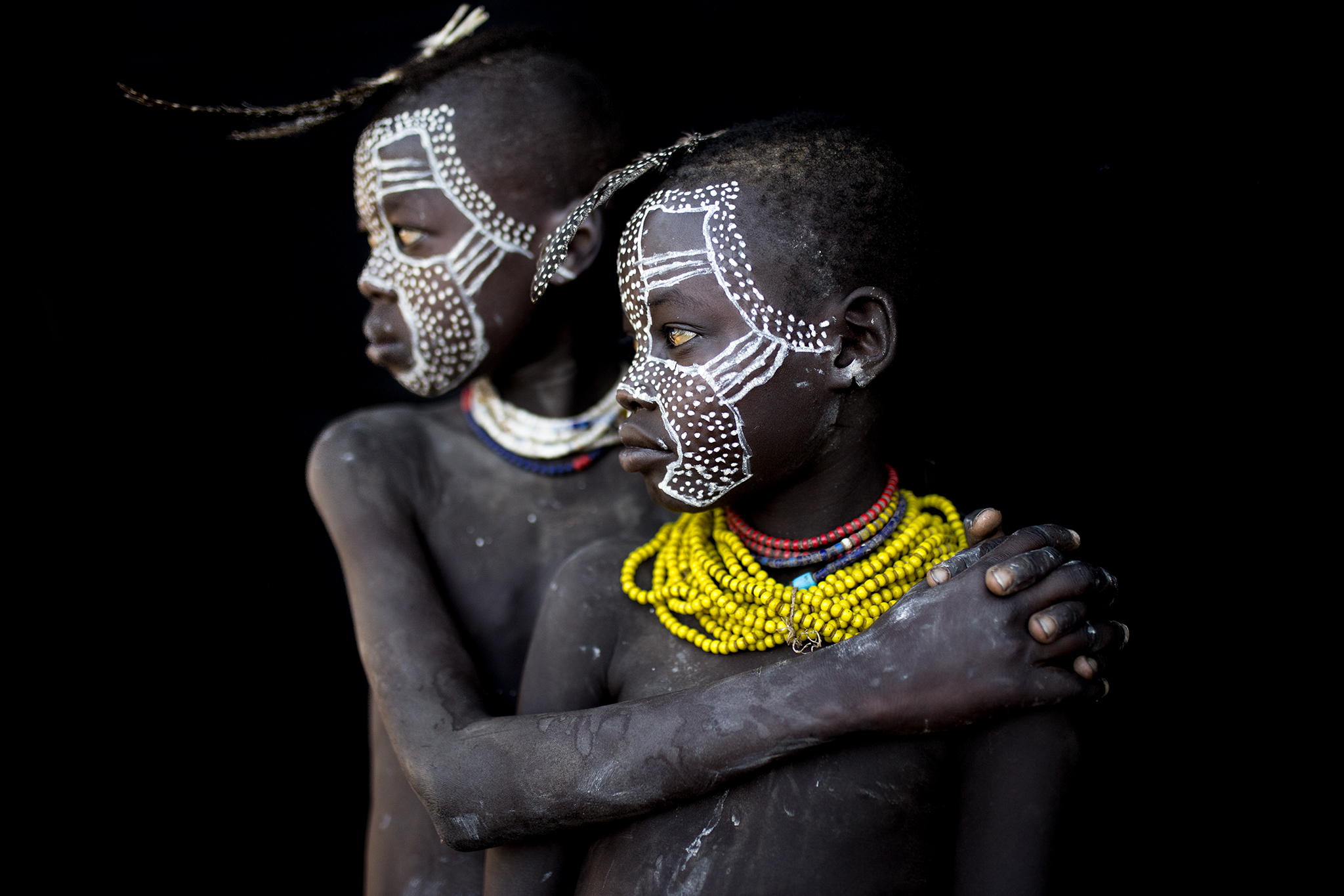 Brothers belonging to the Karo Tribe