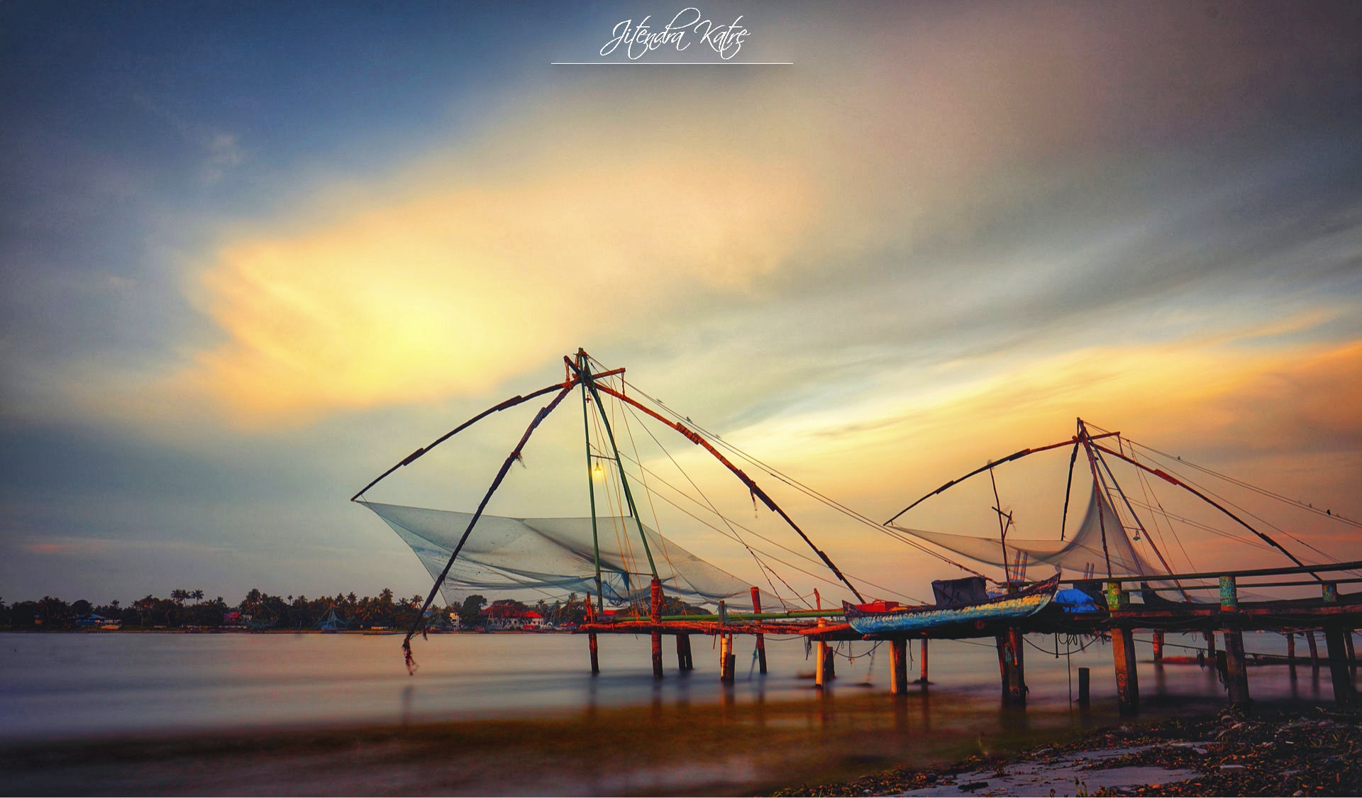 Reti da pesca cinesi, Kerala