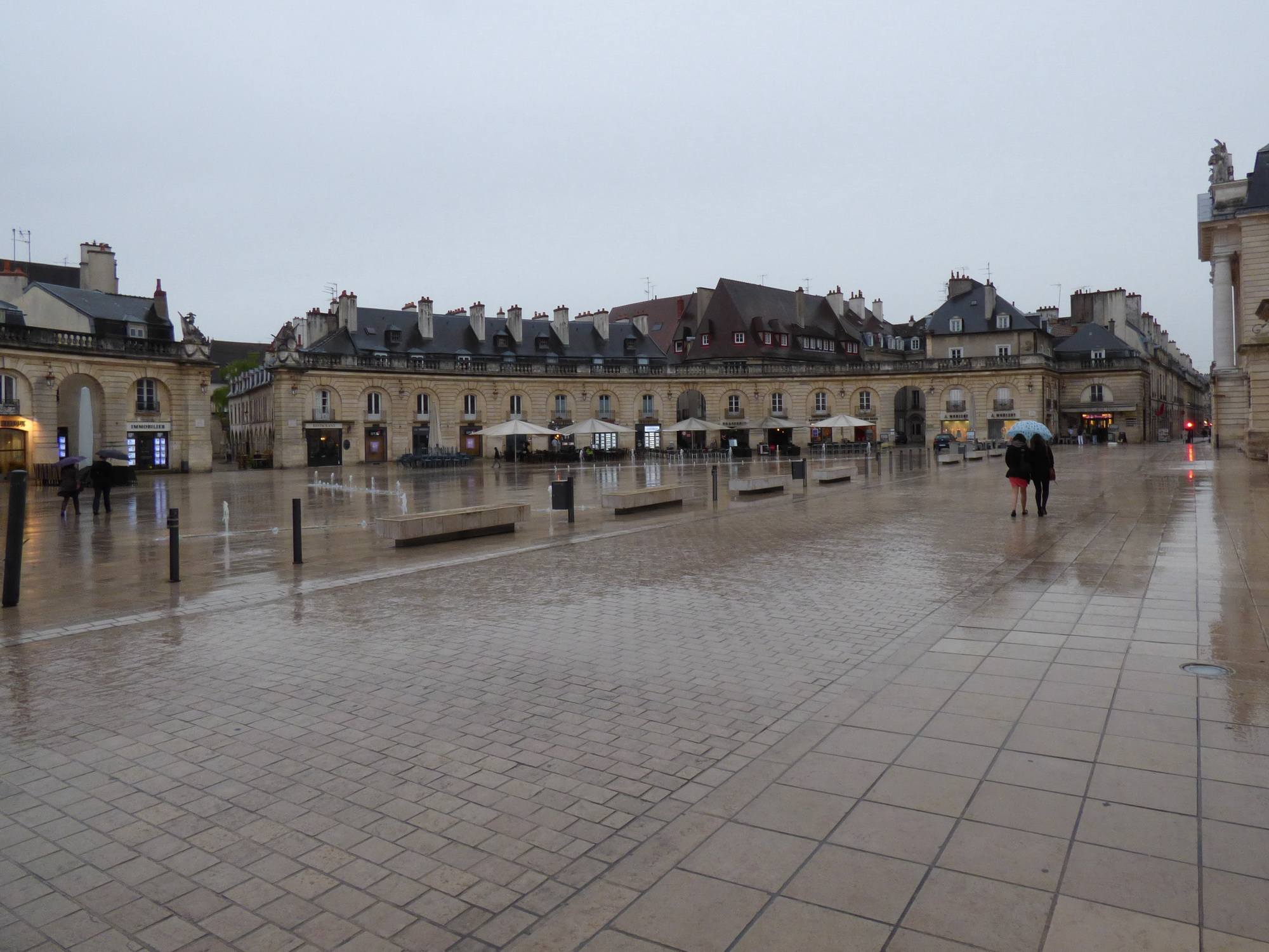 In the Rain in Dijon