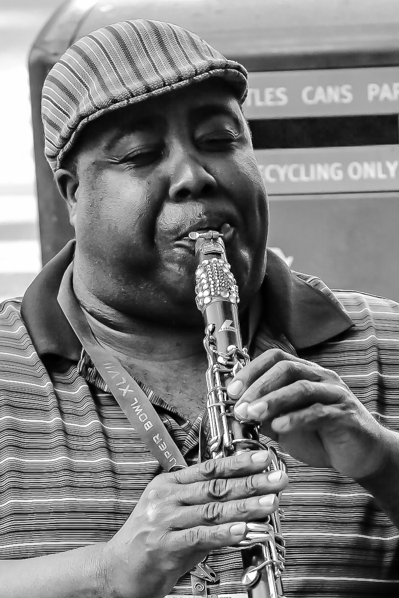 Street clarinet - Chicago
