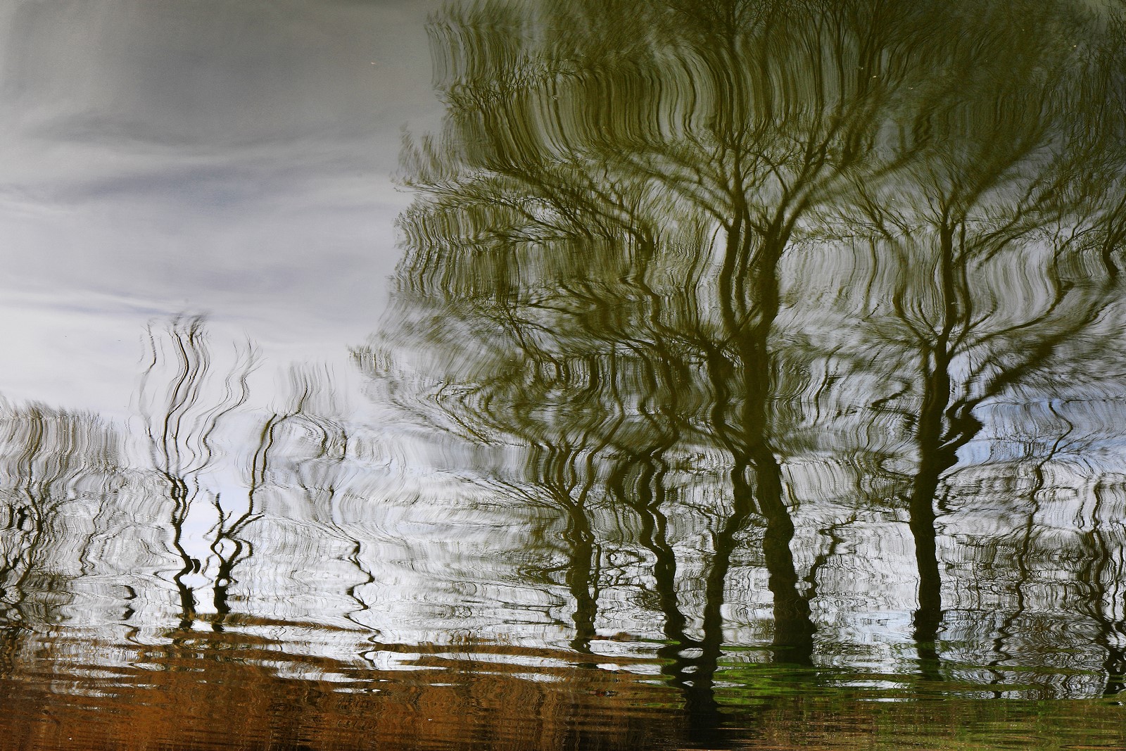 Drawings on the water