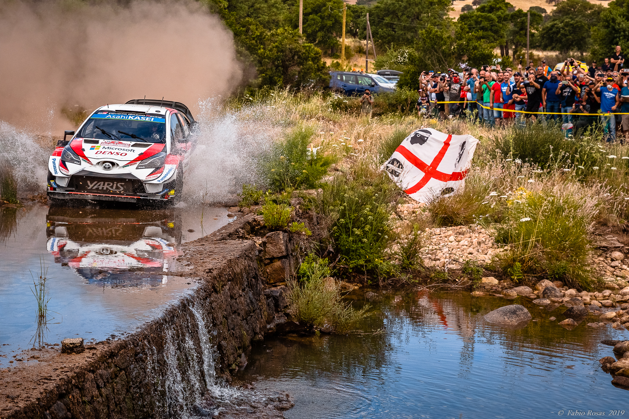 Reflections on the water