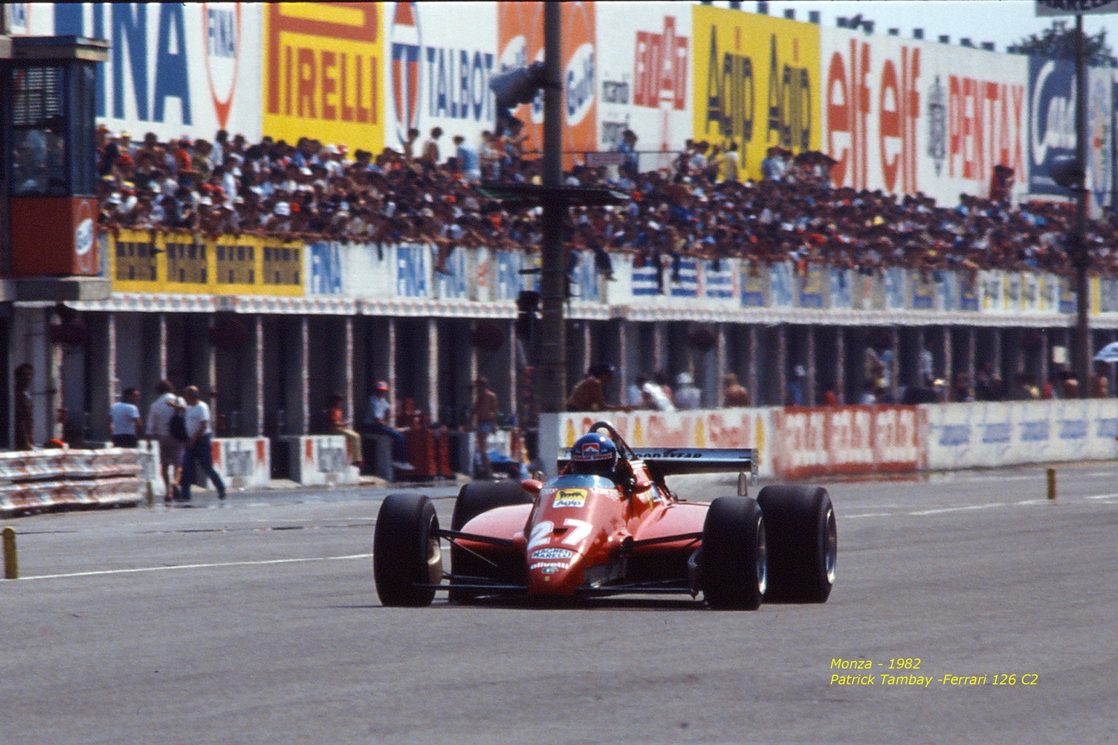 Patrick Tambay - Monza - 1982