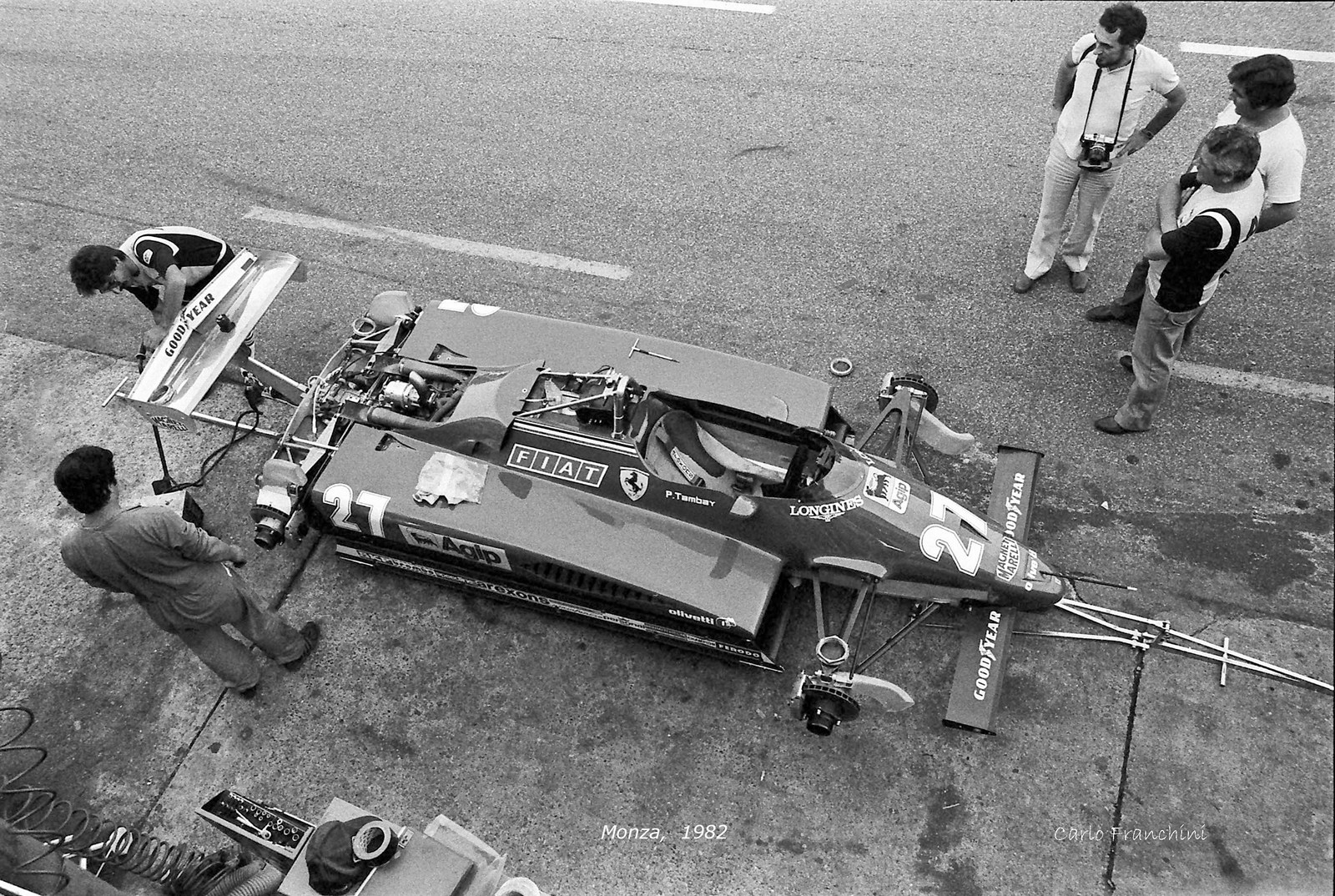 Ferrari 126 C2 - Monza - terrazza box