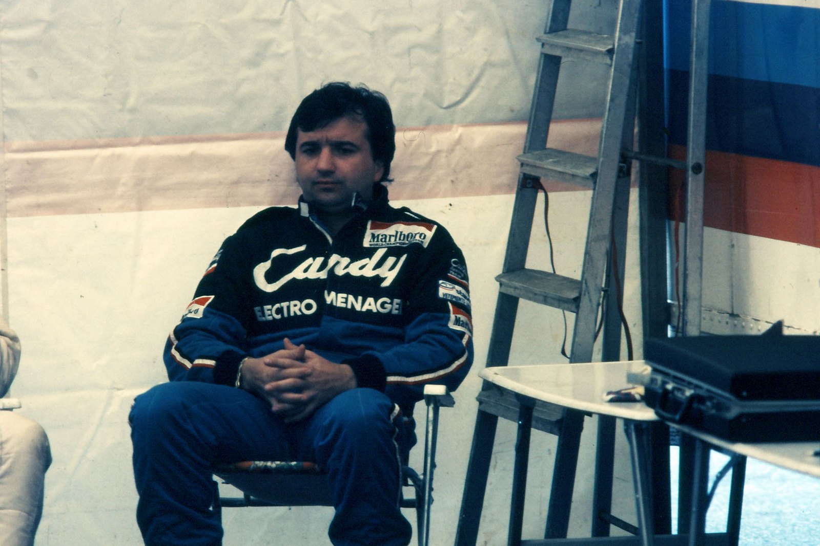 Bruno Giacomelli - in relax - 1983