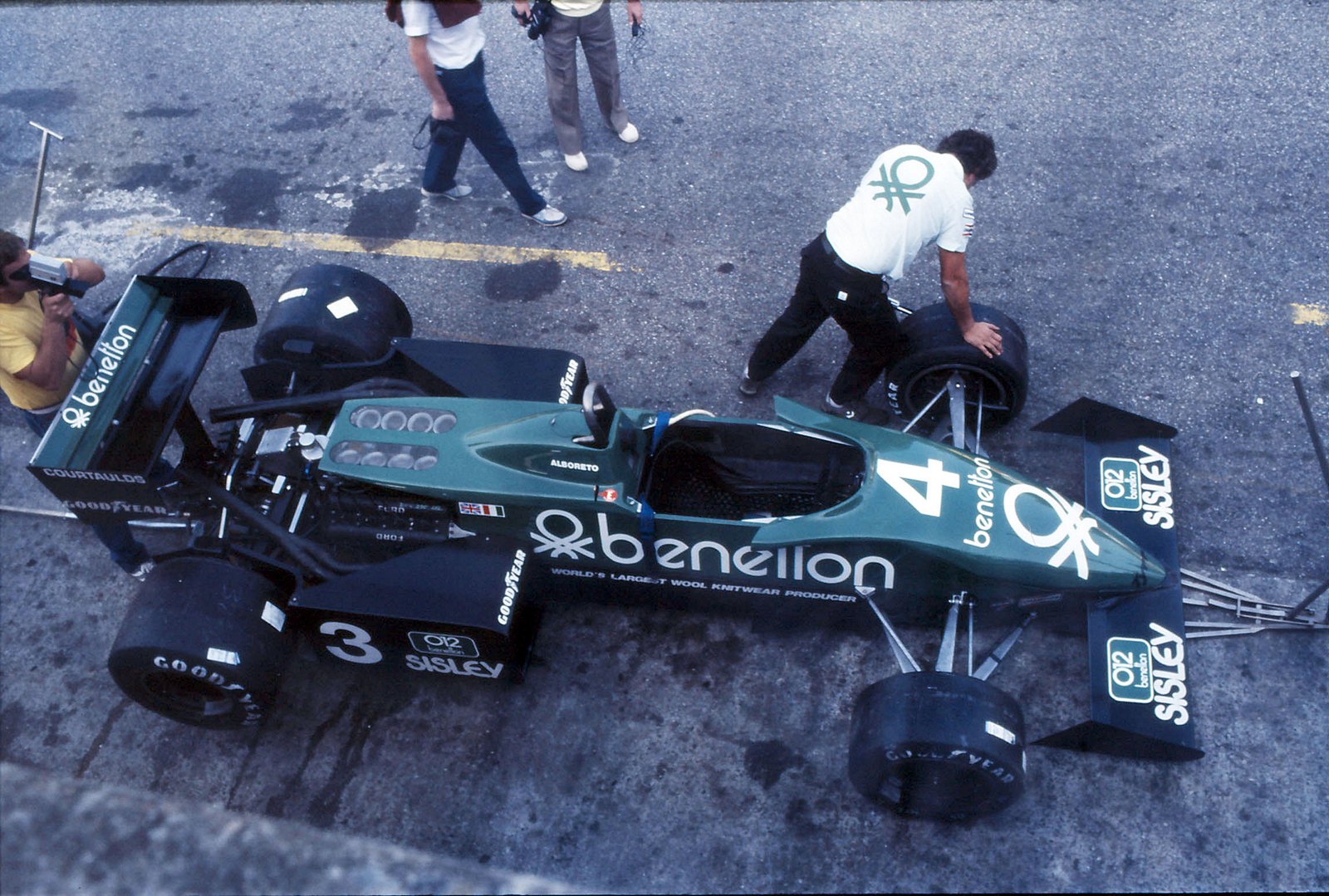 Tyrrel 012 Cosworth 1983 - Monza terrazza box