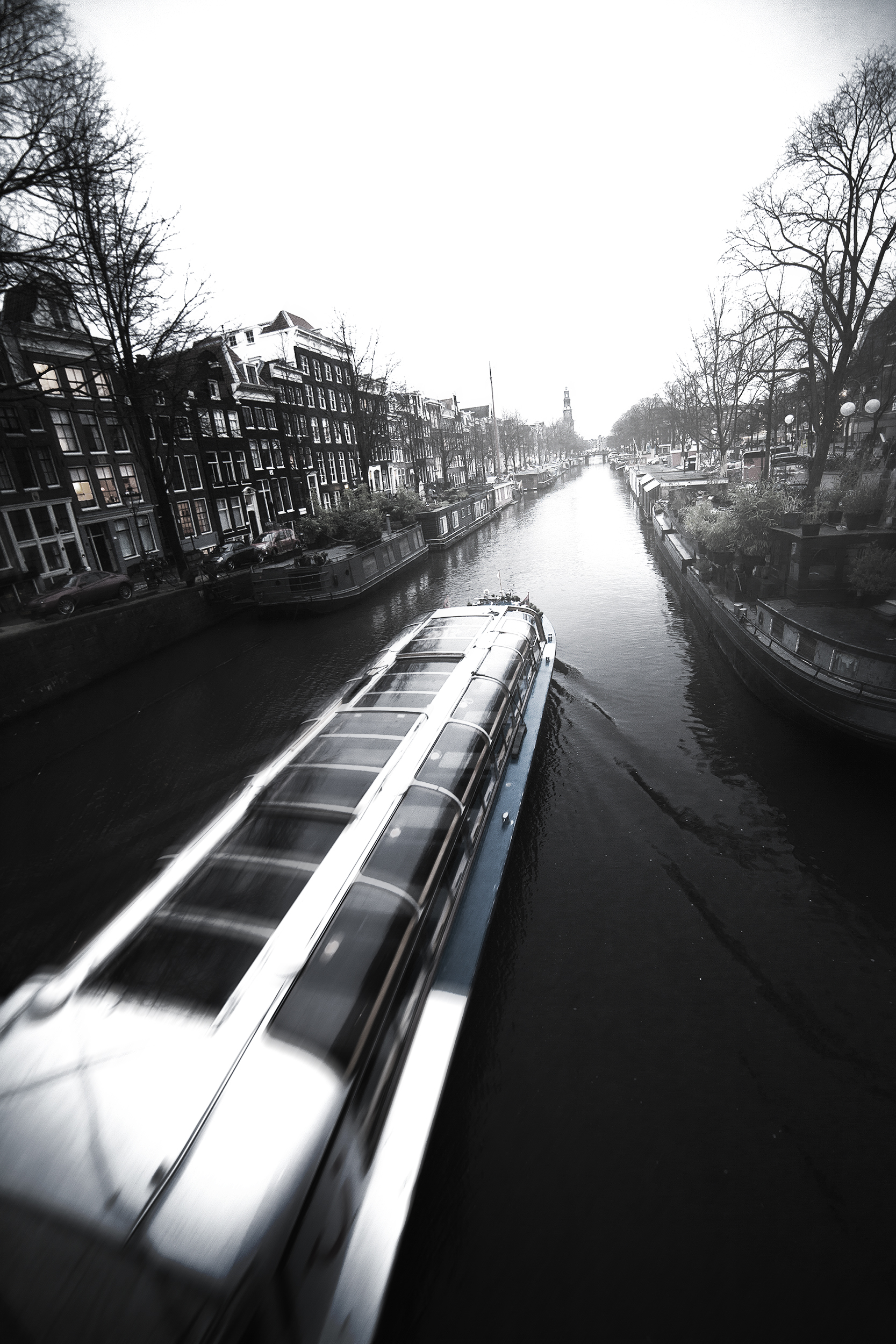 Boat POV Amsterdam