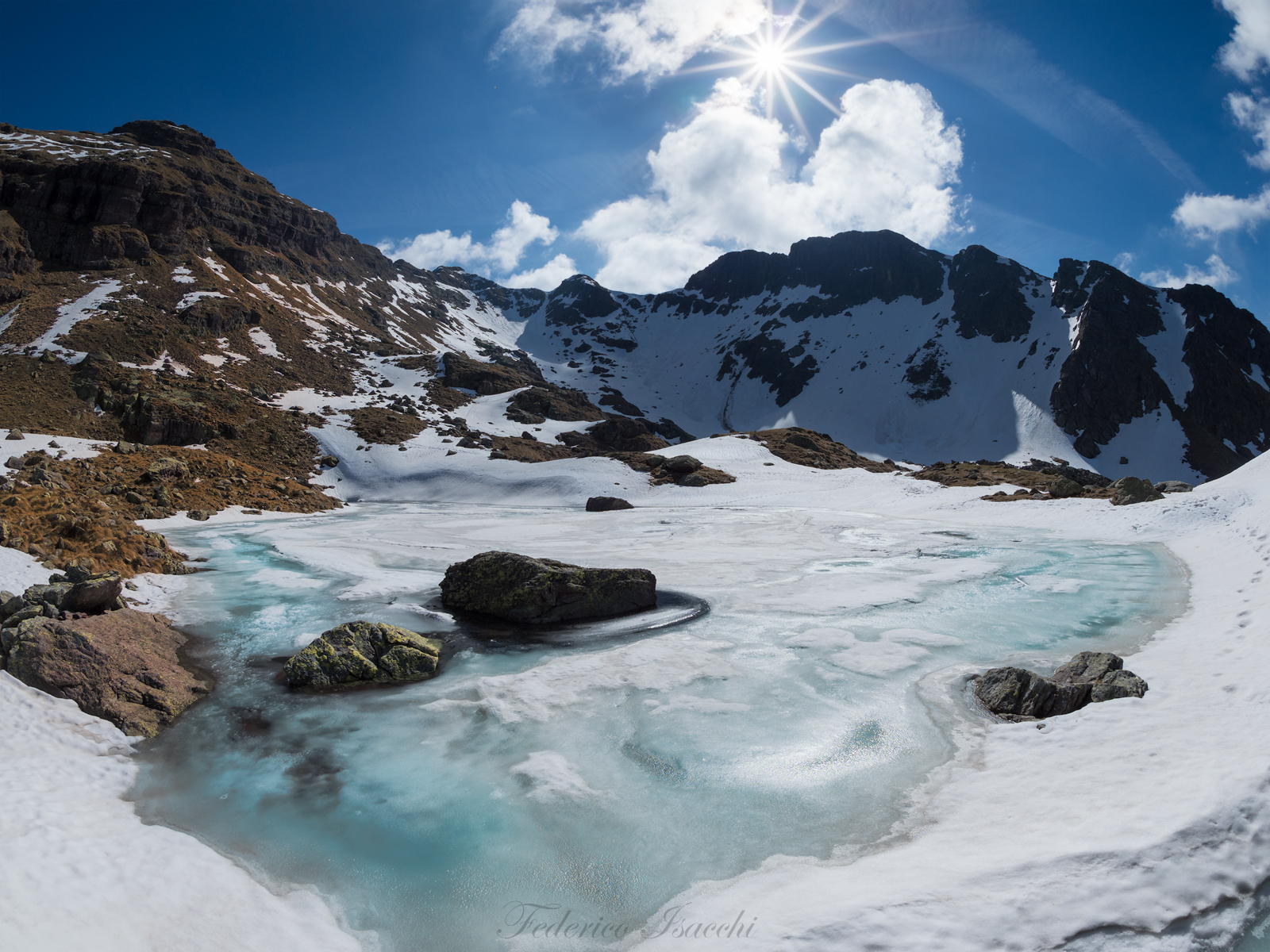 The thaw on the Orobie