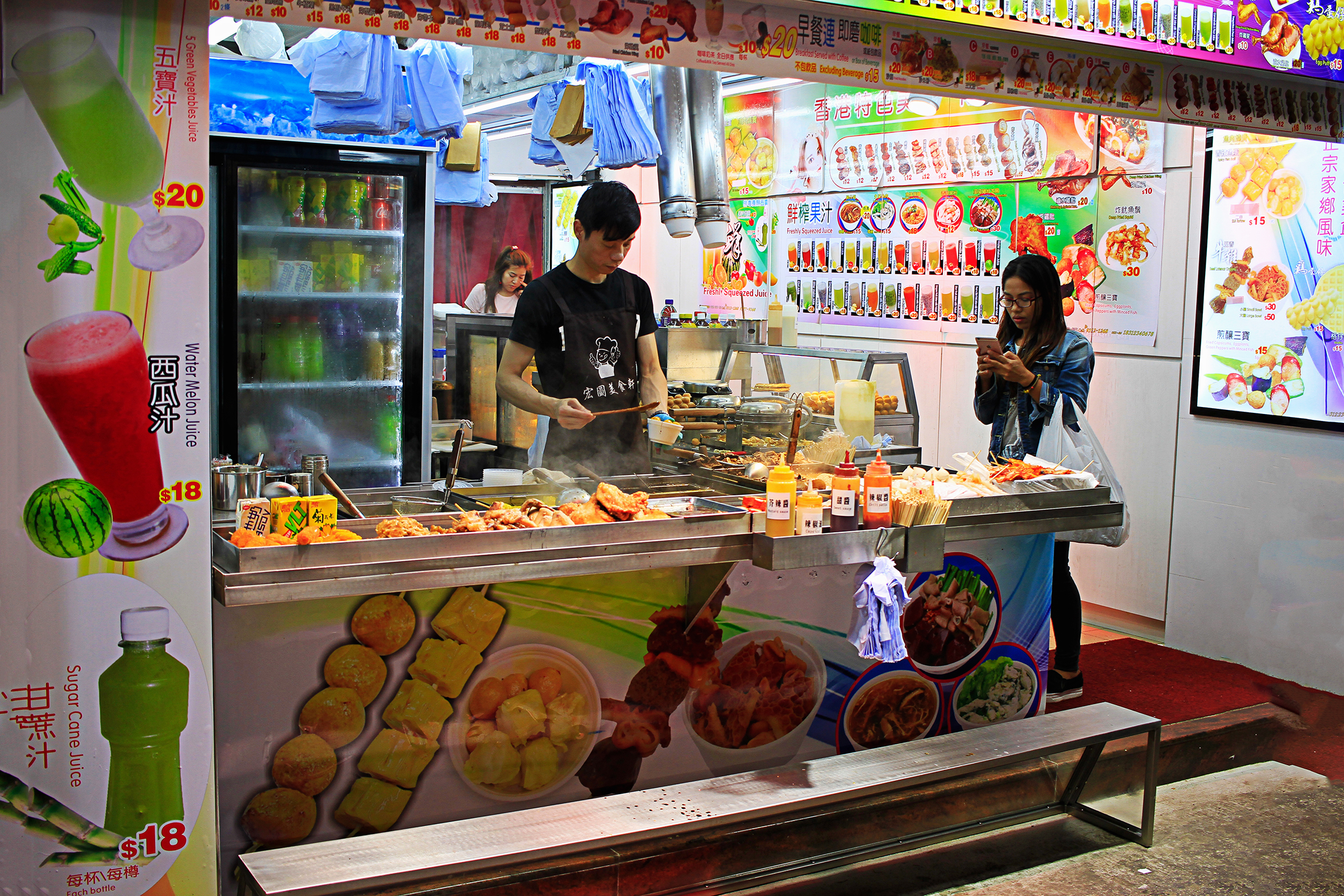 street food, mentri aspetti la cena