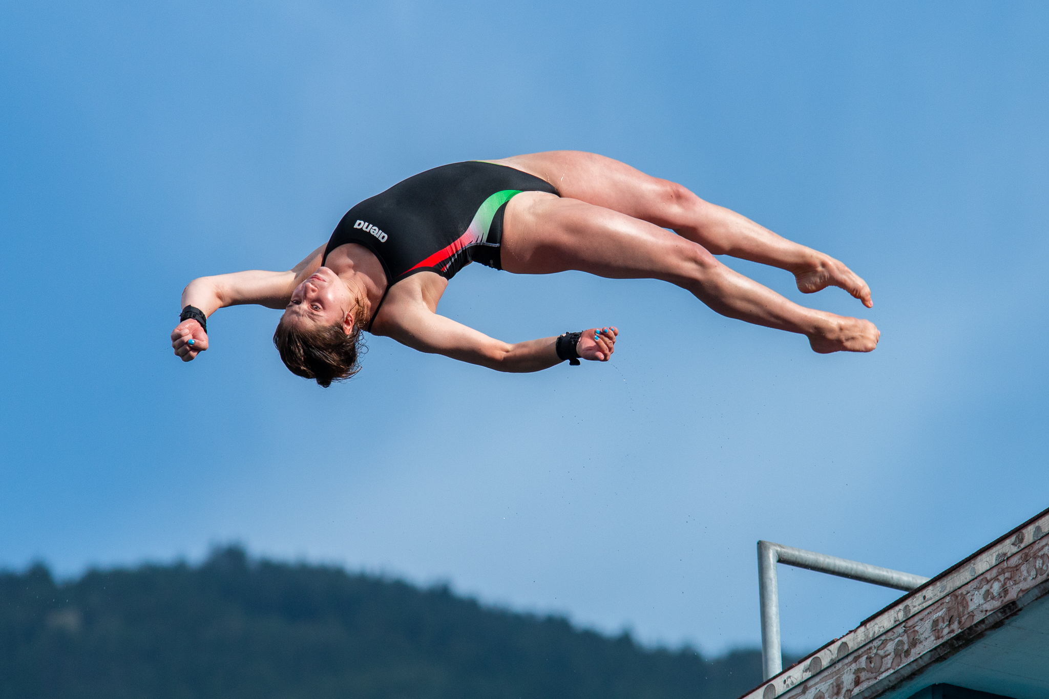 Sarah Jodoin Di Maria piattaforma 10 m