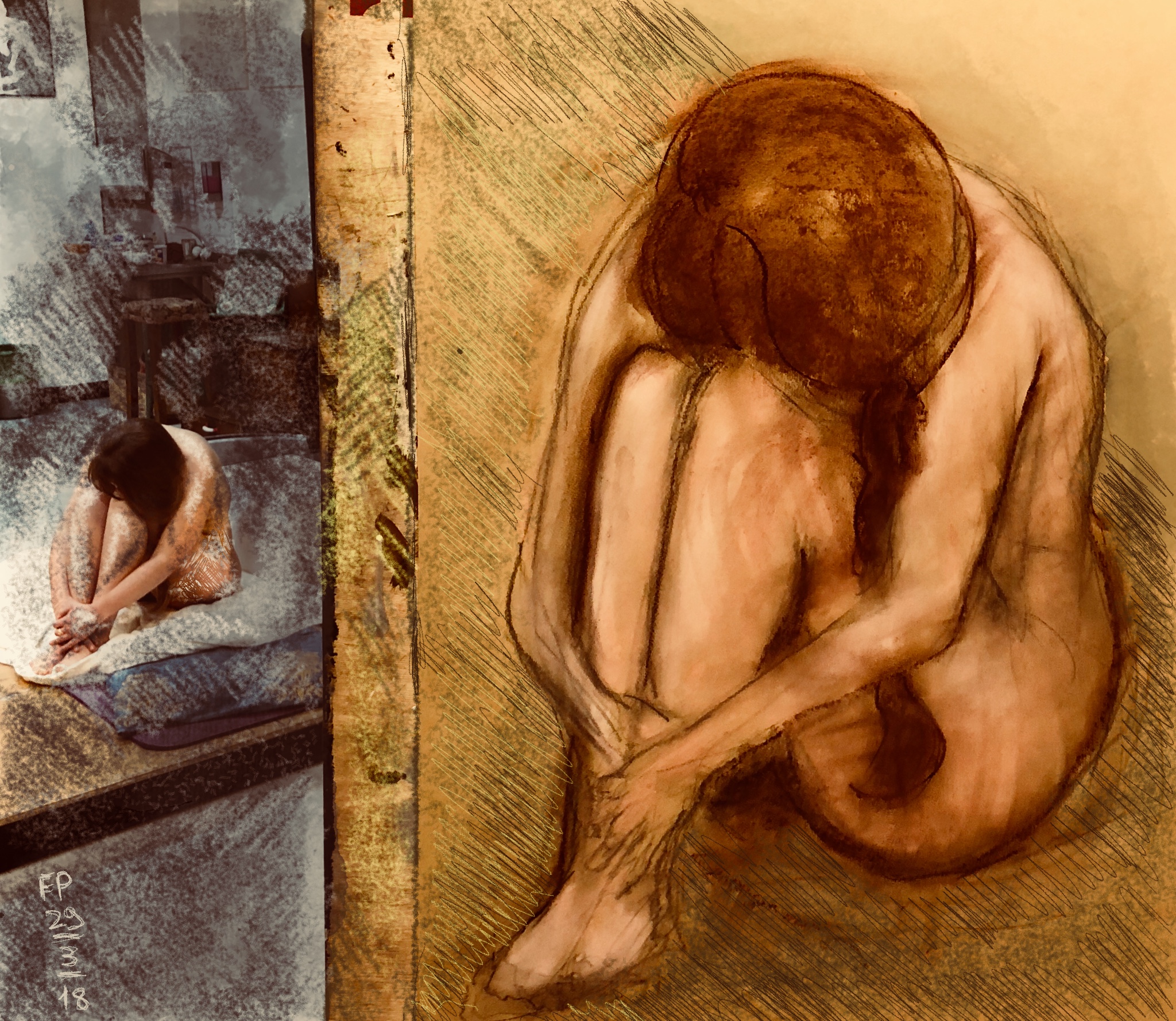 Drawing the drawing photo