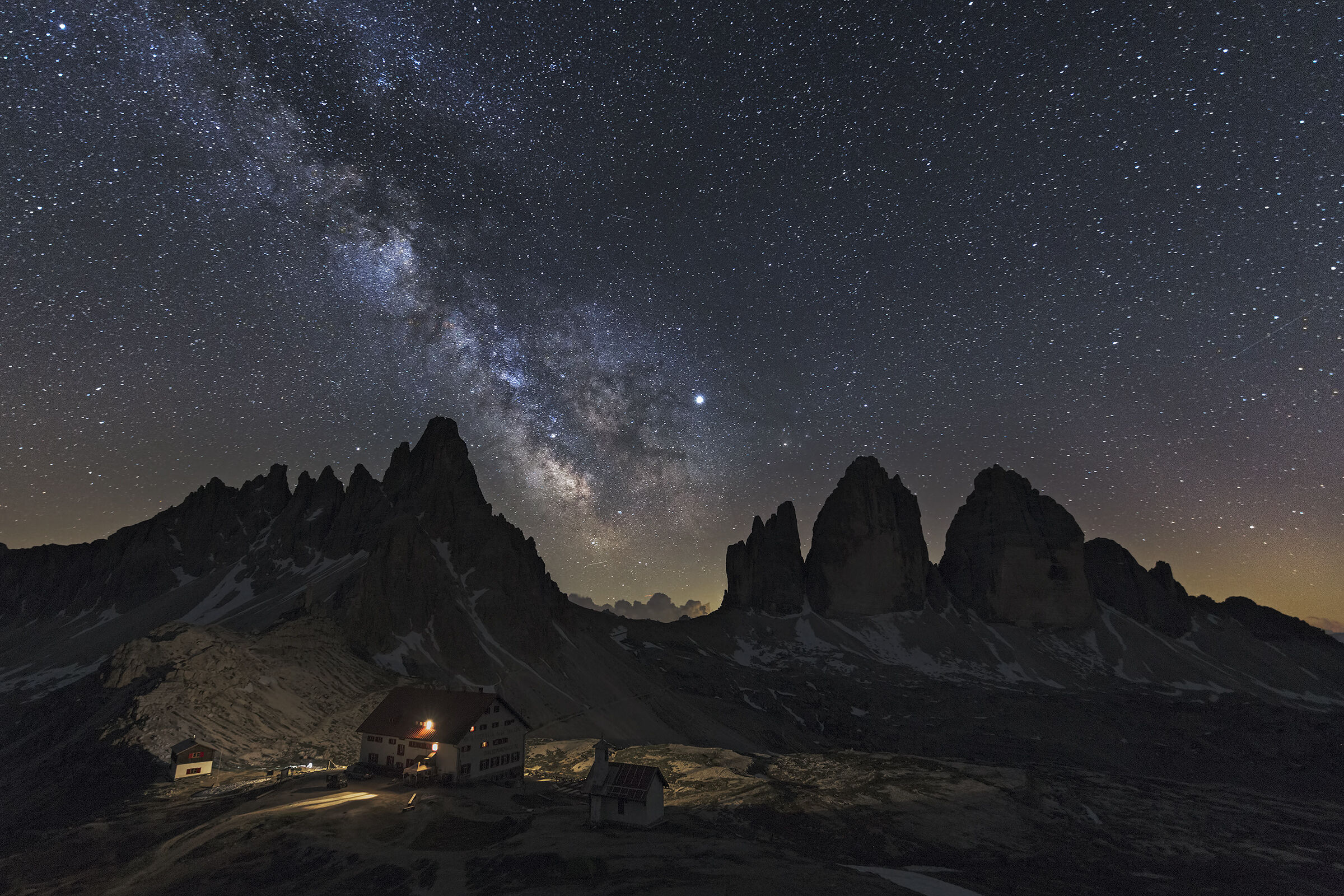 Paterno, Milky Way, Three Peaks