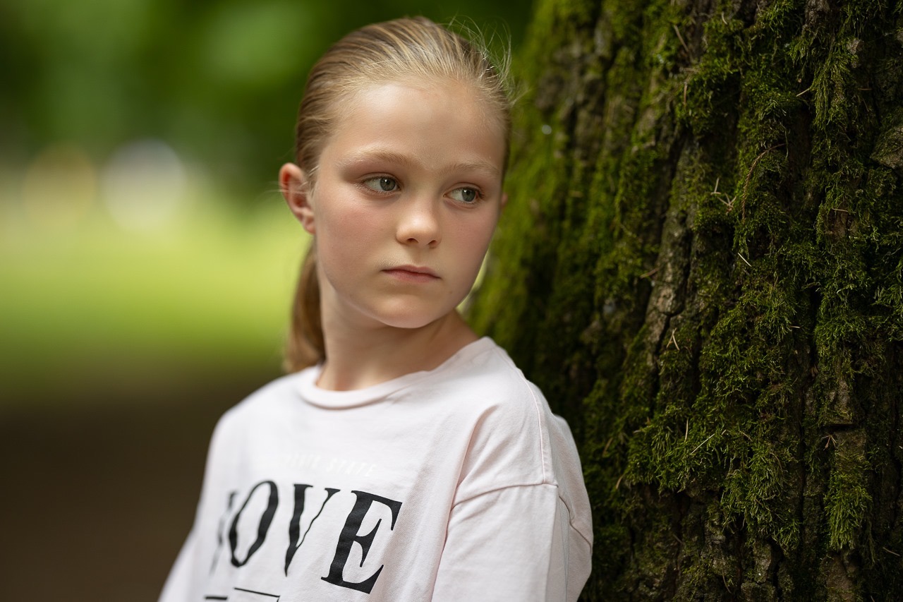 Alessia nel bosco RF 85 f/1,2