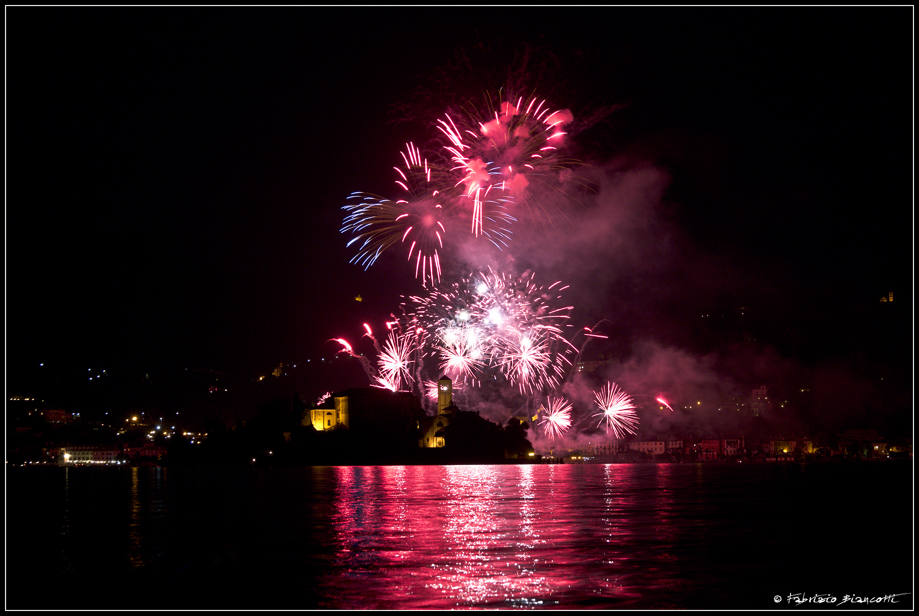 Fireworks ad Orta