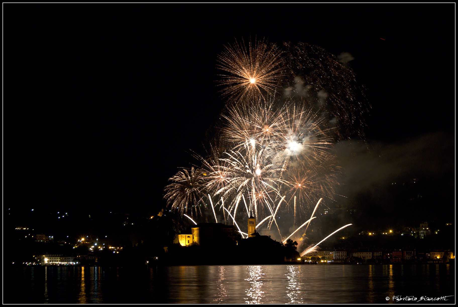 Fireworks ad Orta
