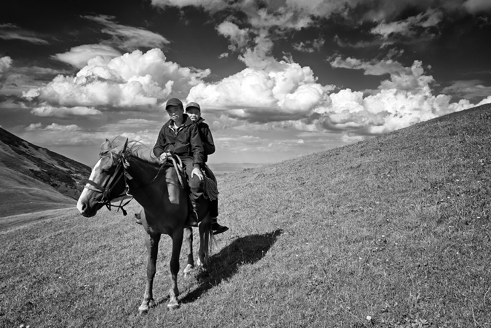 giovani allevatori, valle di Jirgalan