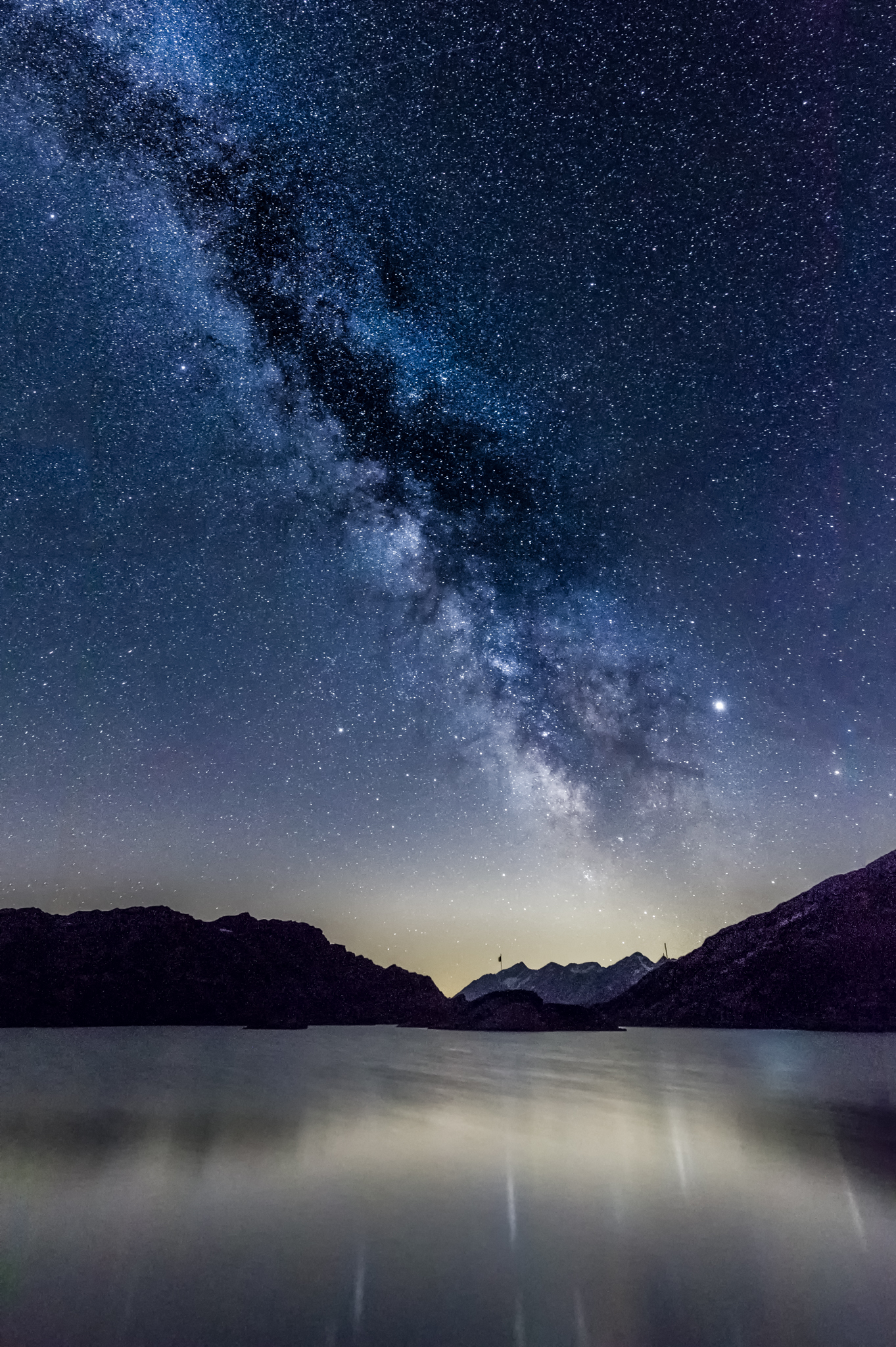 The pond on the San Bernardino