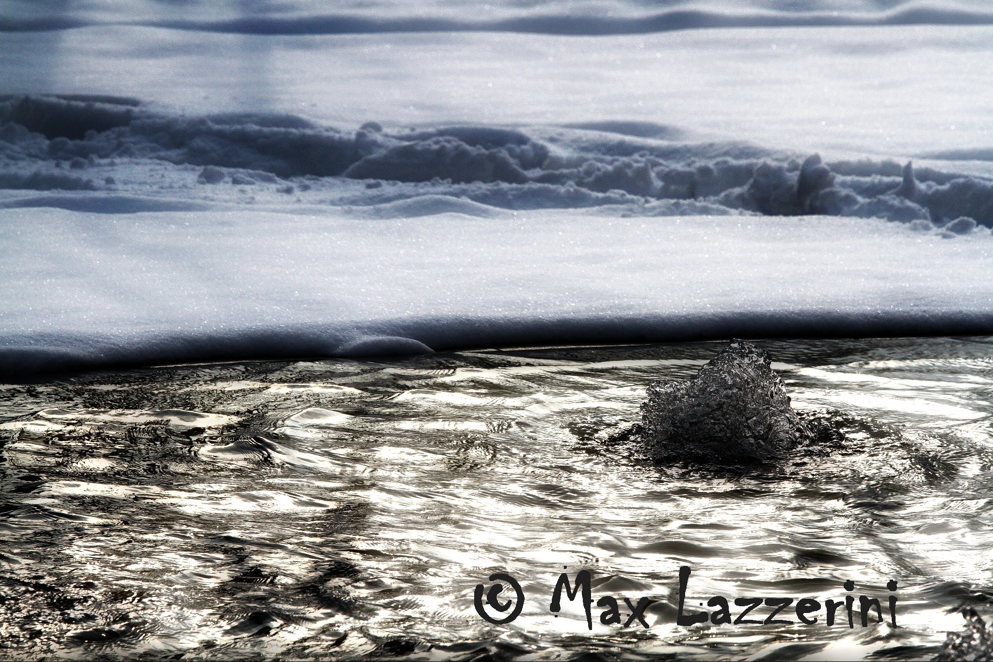 Stati della materia... acqua e neve